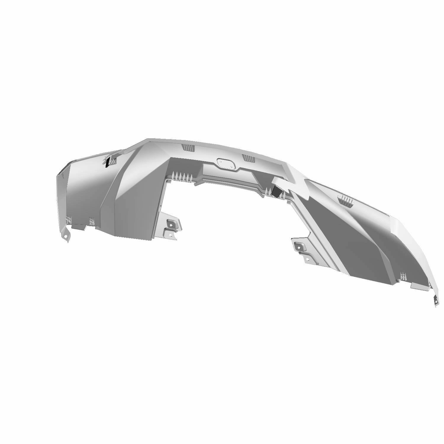 HOOD OUTER MIC WHT LTNG