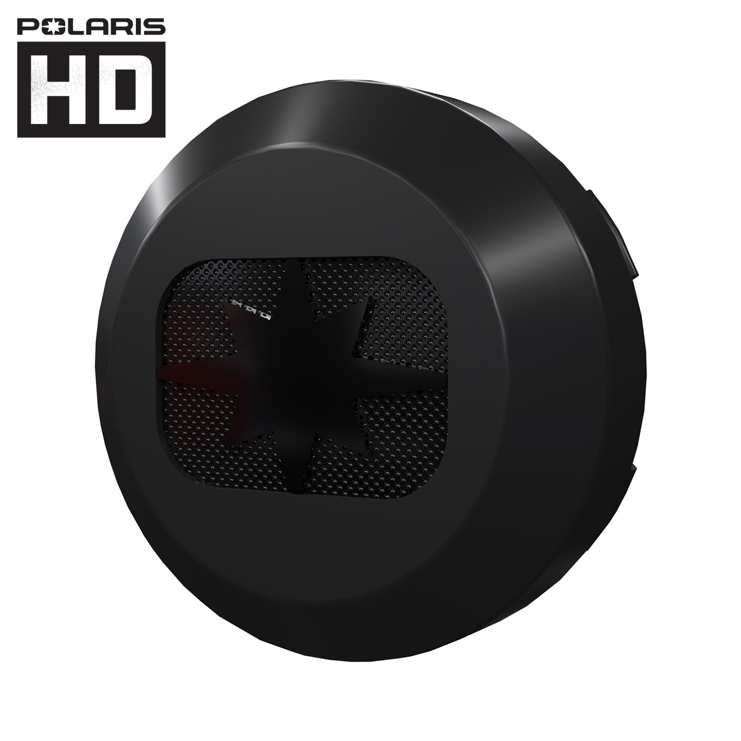 CAP-WHEEL STAR CTR CMN BLK