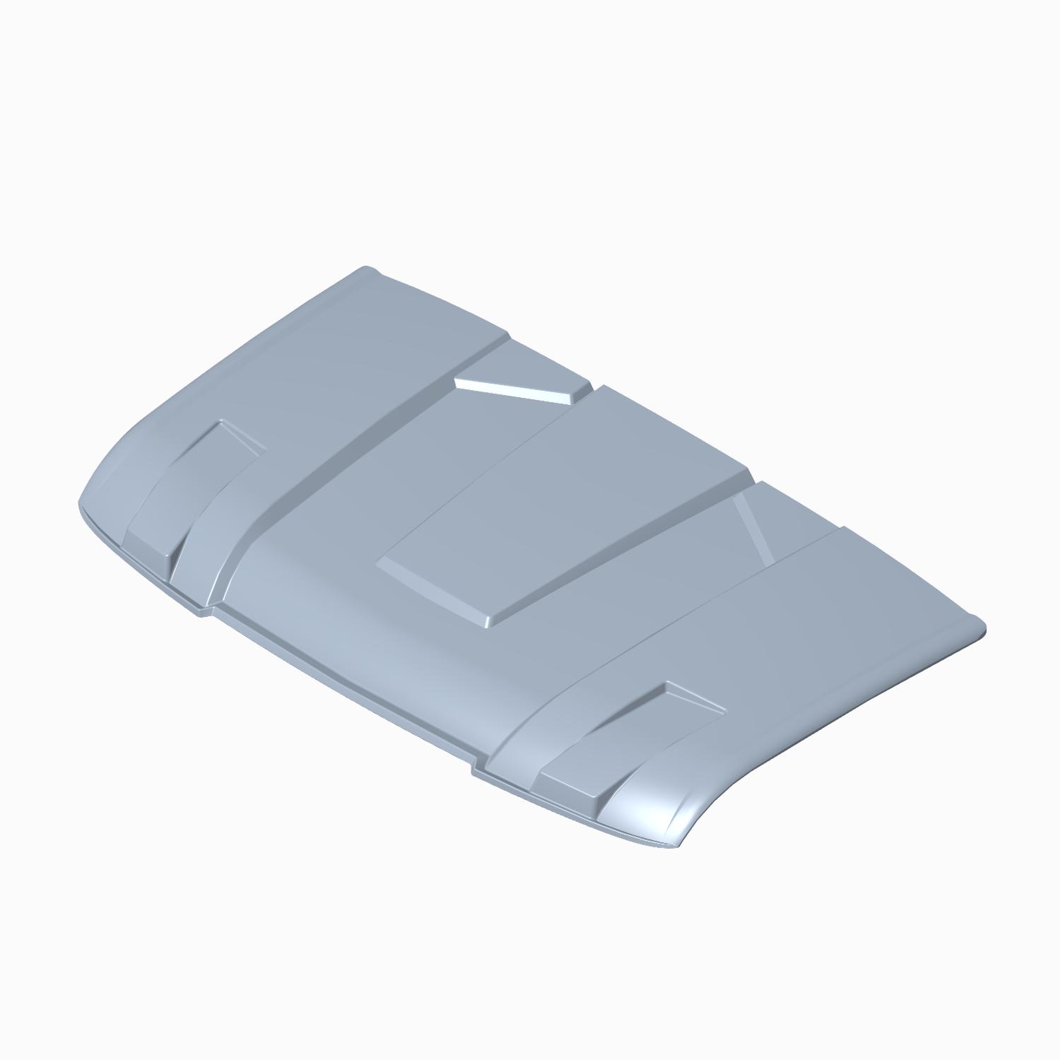 PANEL-ROOF CUT FRT SPT ZSC BLK