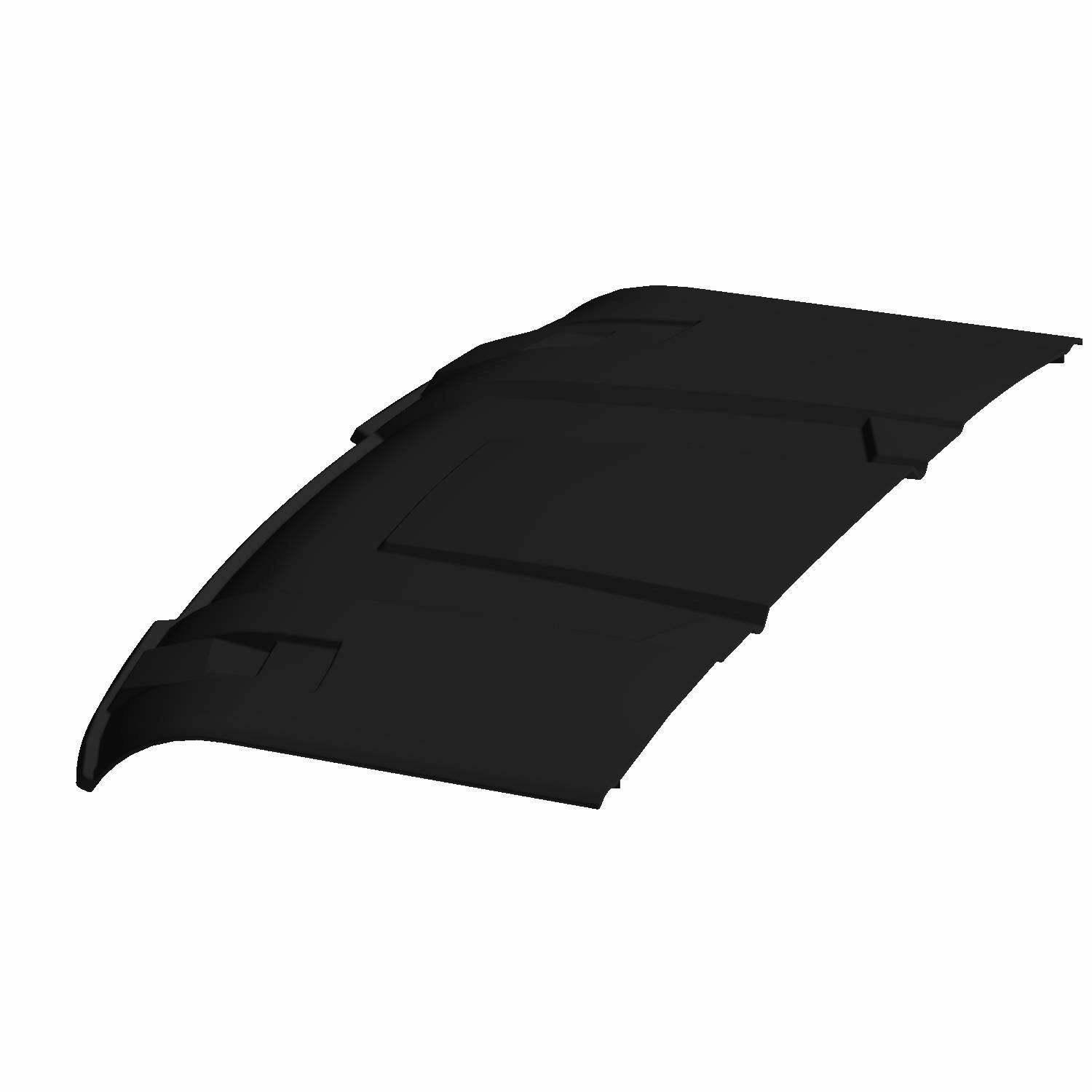PANEL-ROOF POLY FRT BLK