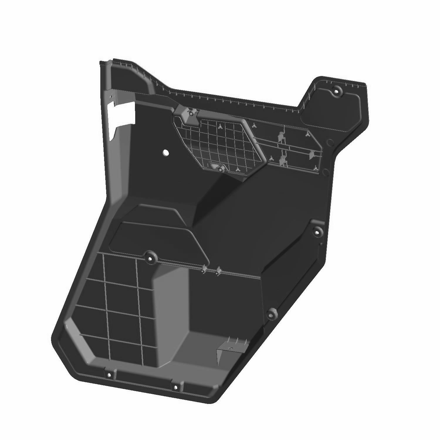 PANEL-INNER DOOR;REAR;LH;BLK
