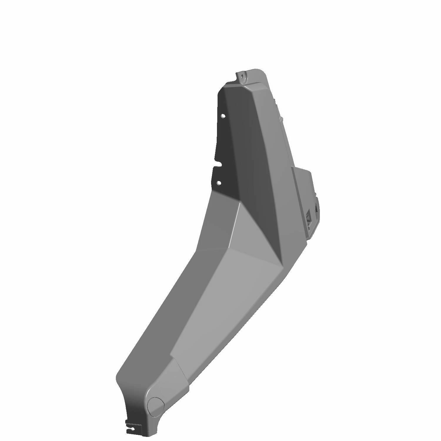 FENDER-FLARE FRONT LH BLK