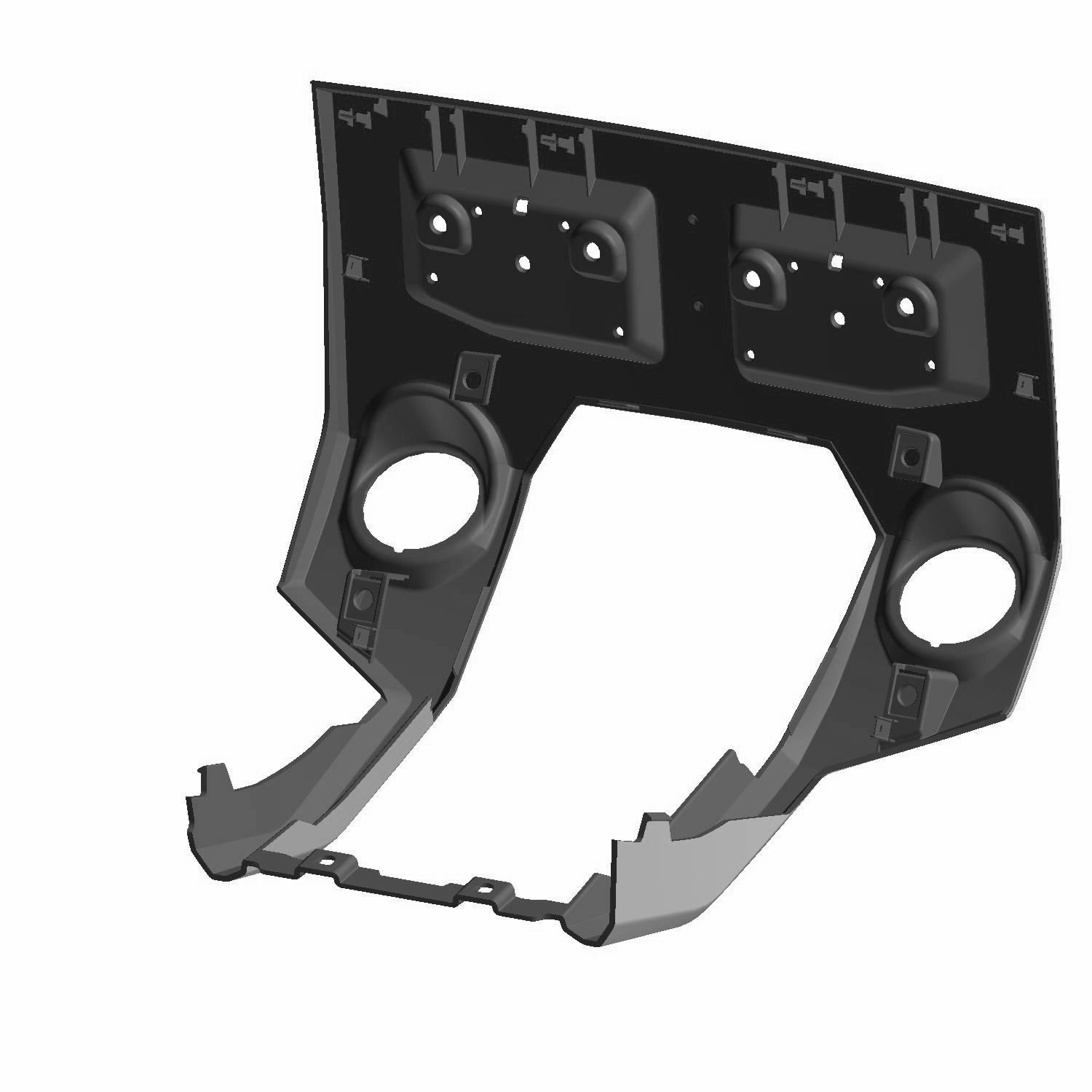 DASH-TRIM CENTER MIC BLK