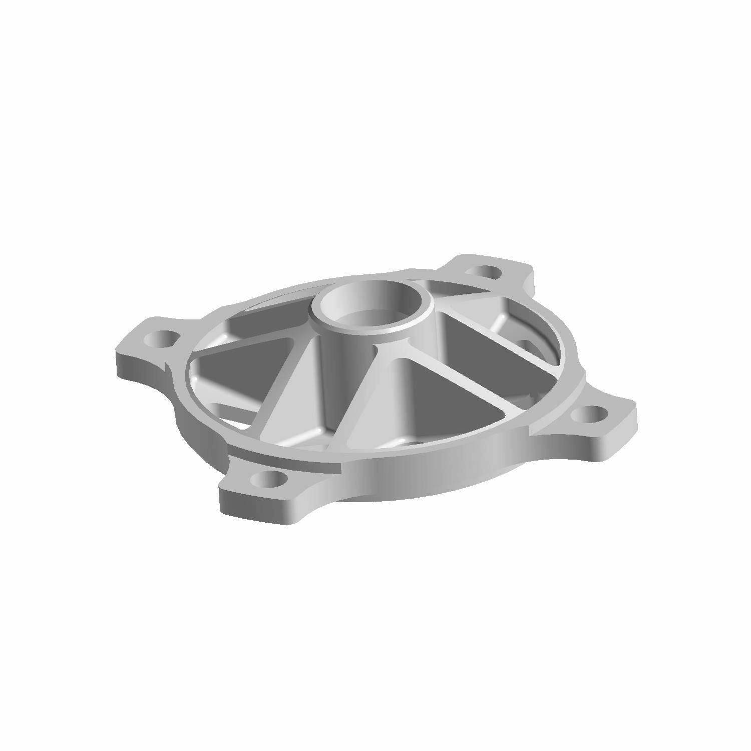 HUB-REAR AXLE 4-165MM