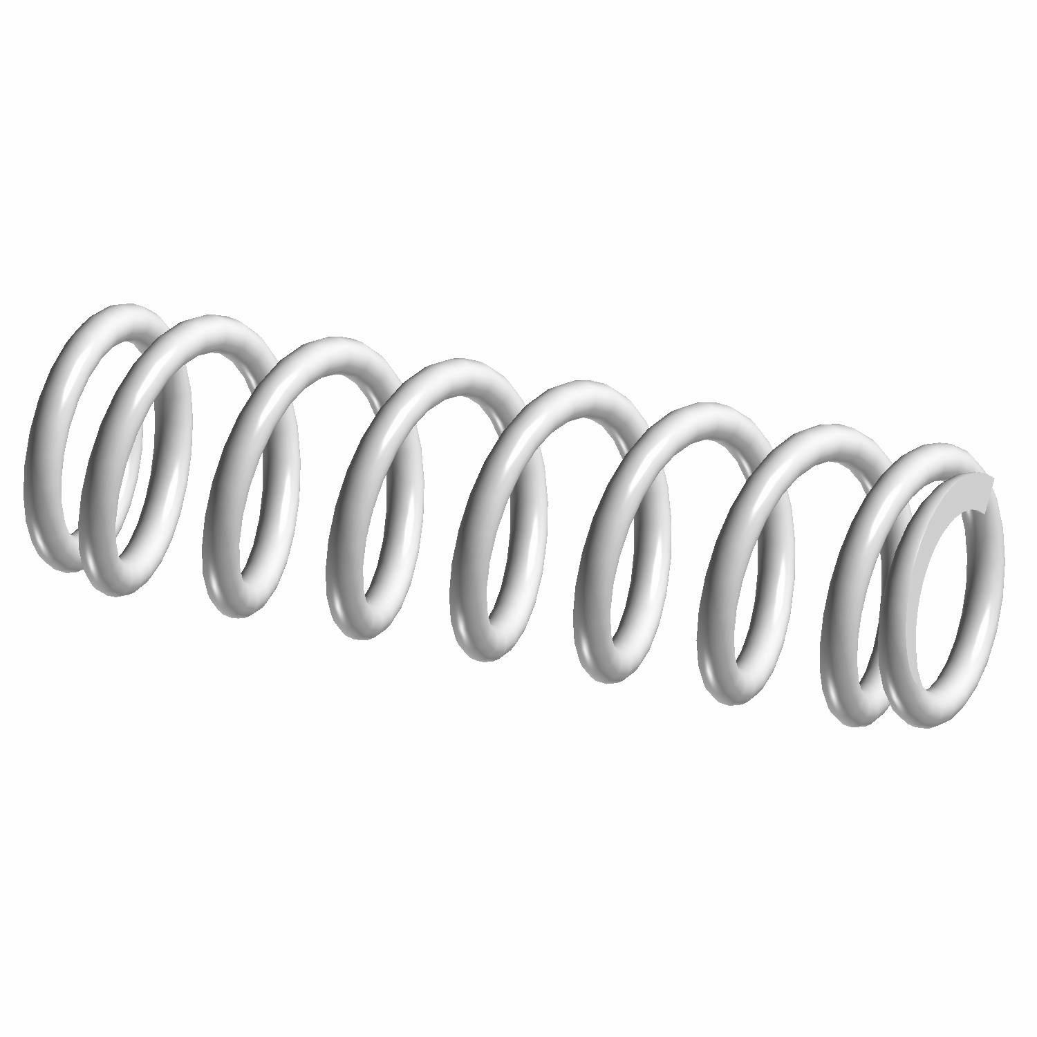 SPRING-REAR MUDDER CA WHITE