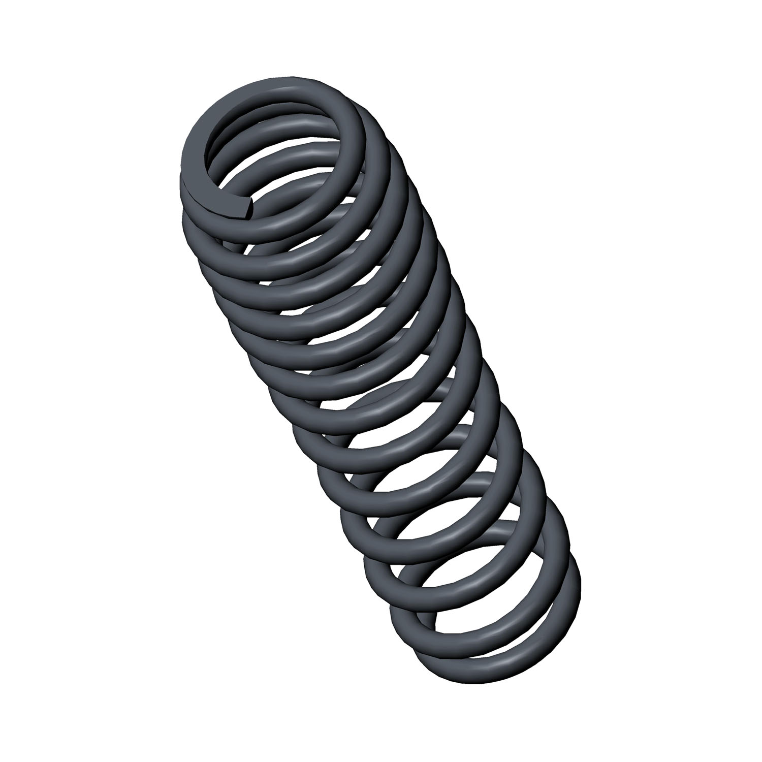 SPRING-REAR MATTE BLK