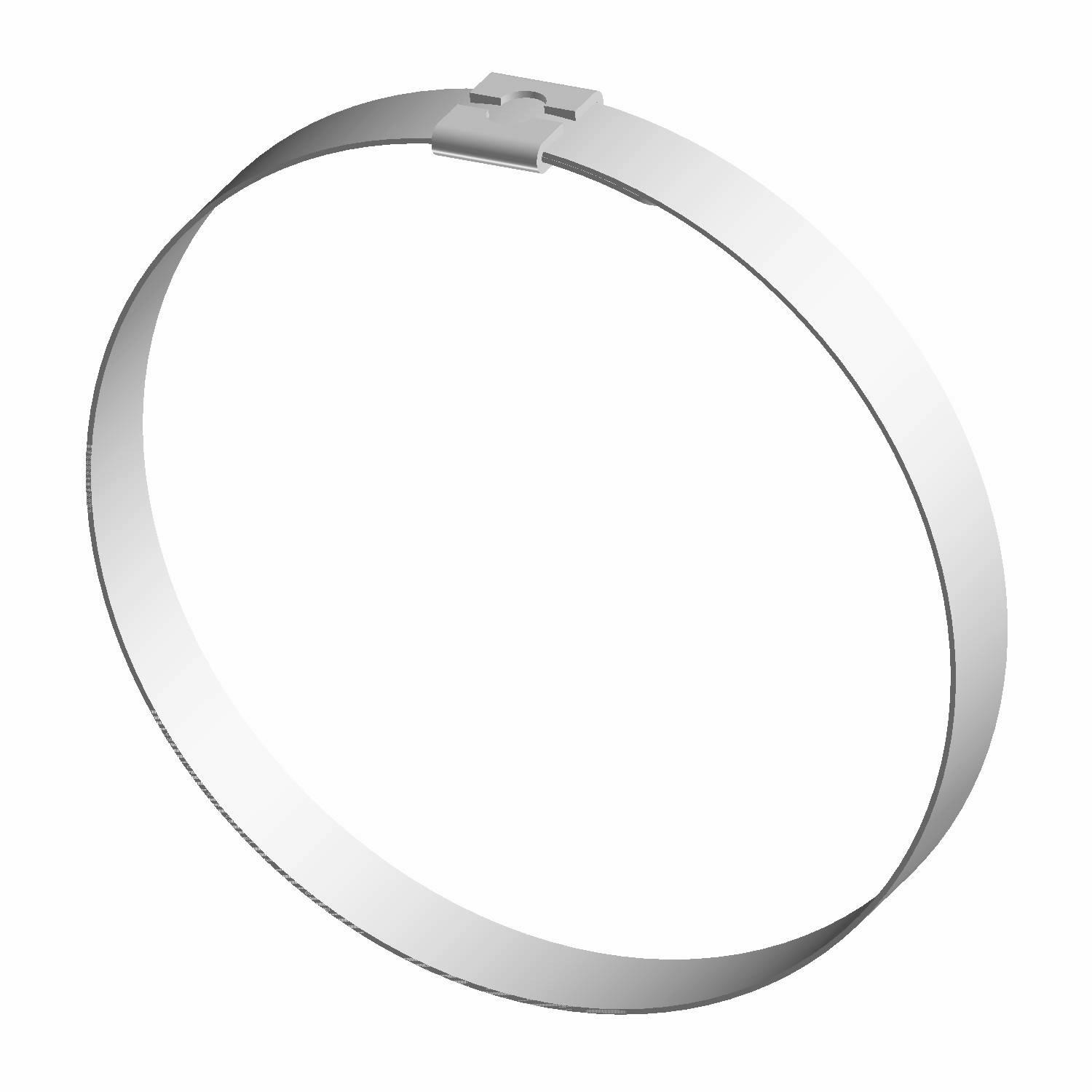 CLAMP-HEAT SHIELD EXHAUST