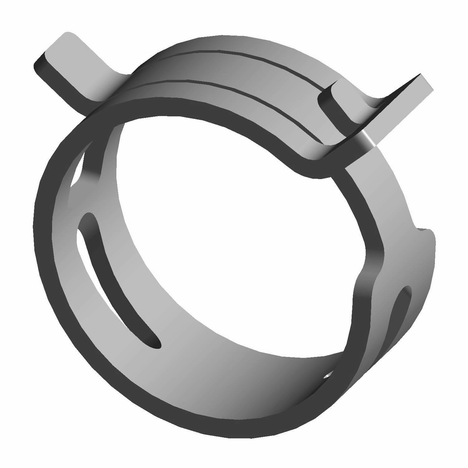 "CLAMP-SPRINGBAND FBS-30/12 BLK"