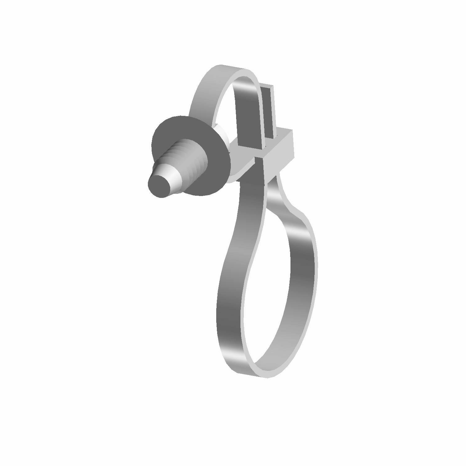 CLIP FIR-TREE DOUBLE LOOP