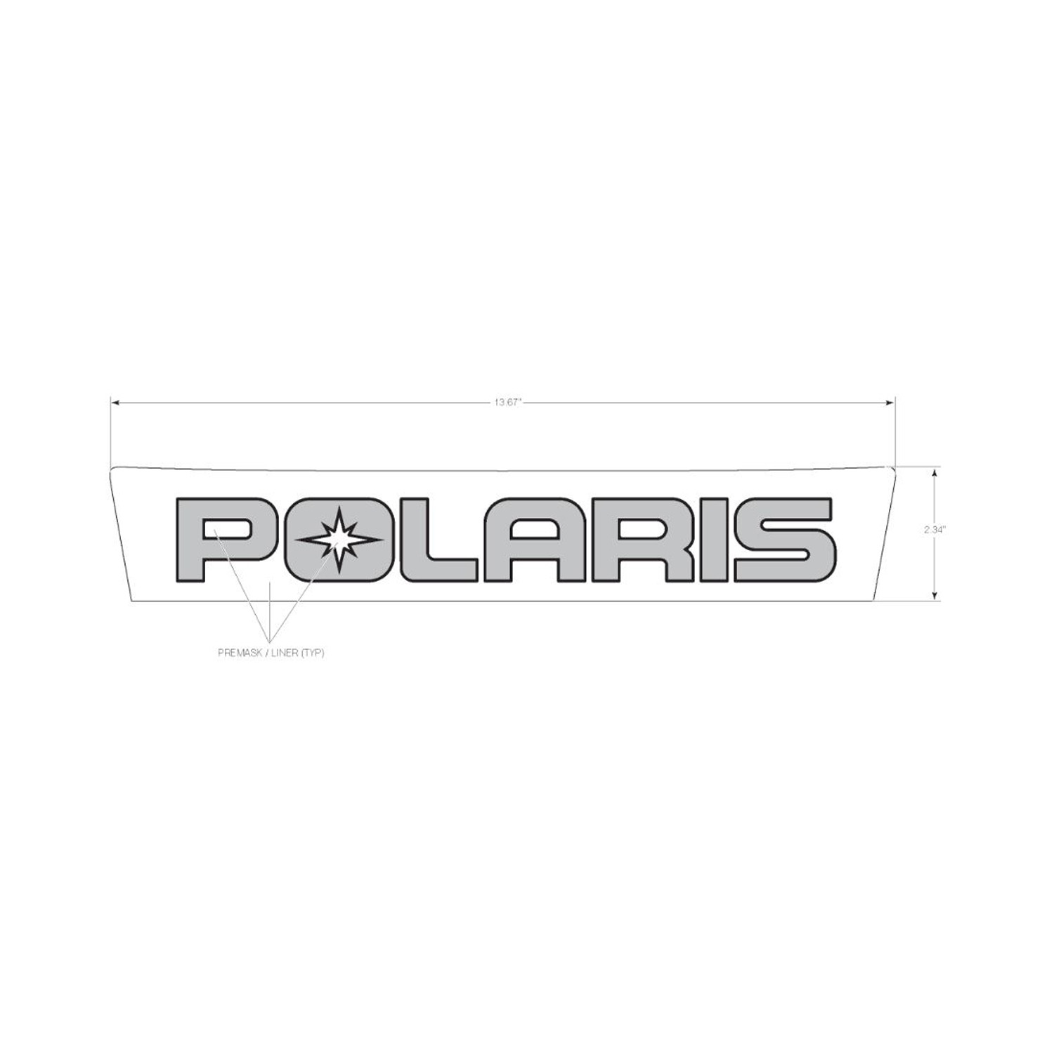 AUTOCOLANTE "POLARIS"