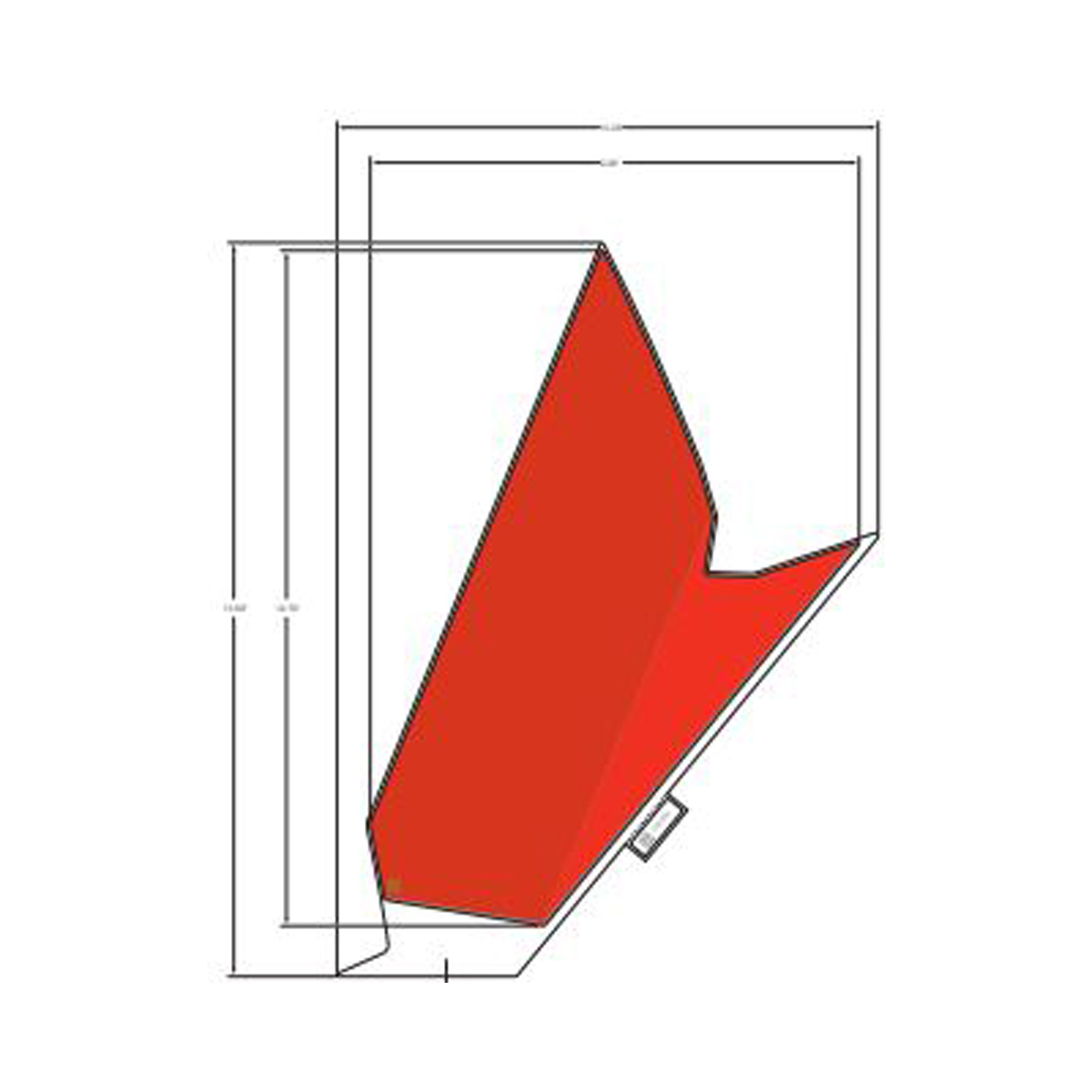 DECAL-RR.FNDR MID LH