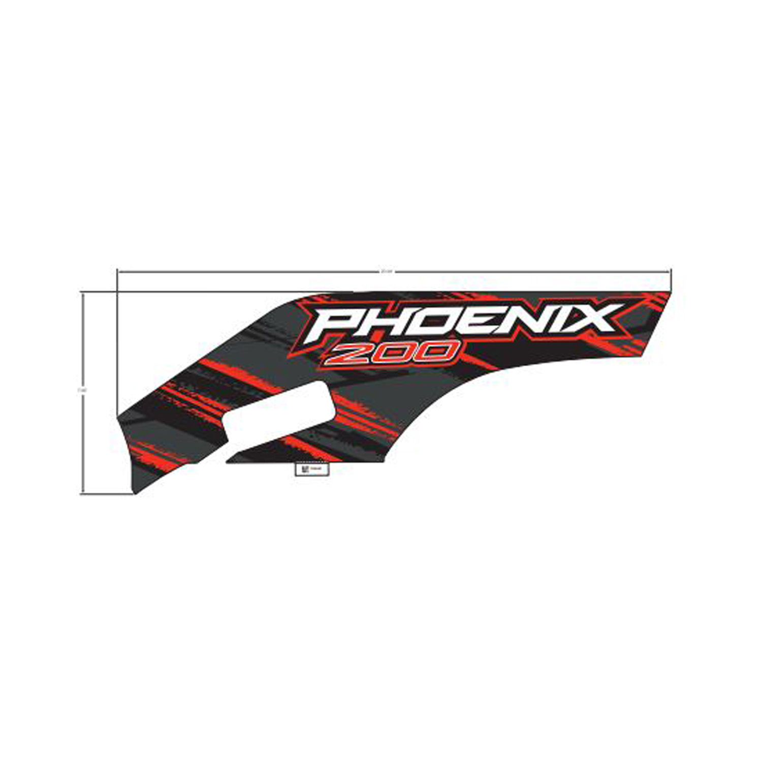 DECAL-SIDE PHOENIX 200 RH
