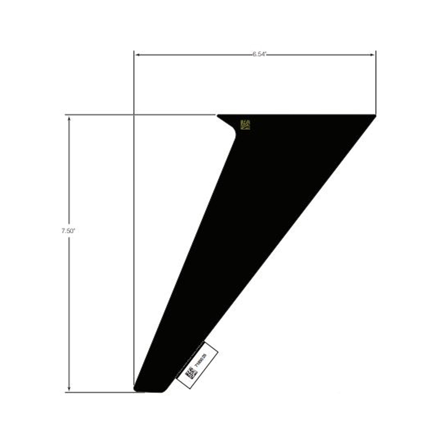 DECAL-RR DOOR FRONT LH