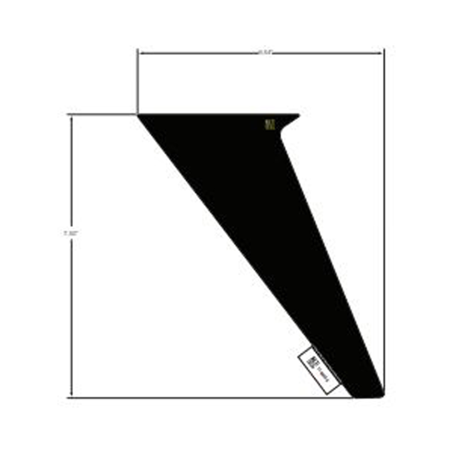 DECAL-RR DOOR FRONT RH