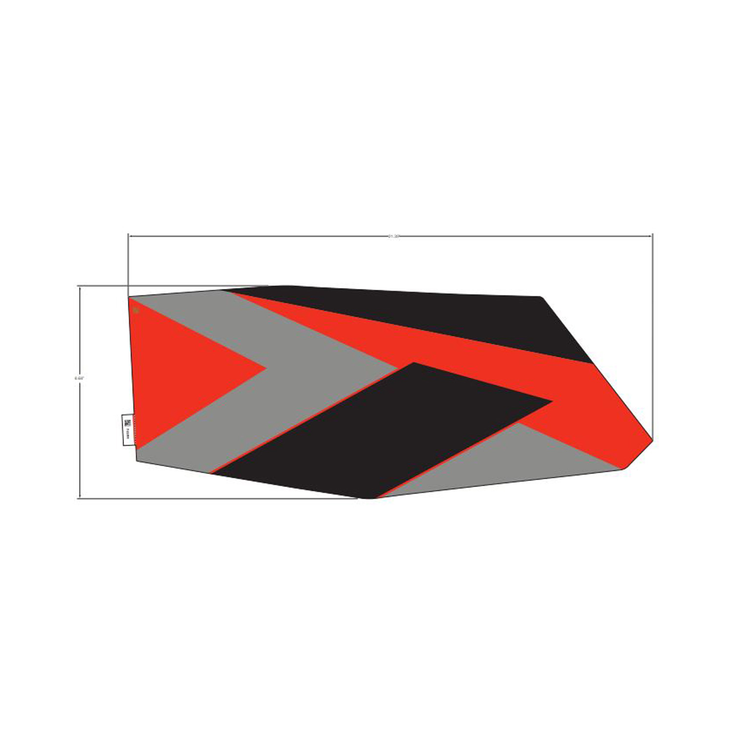 DECAL-RR DOOR MID RH