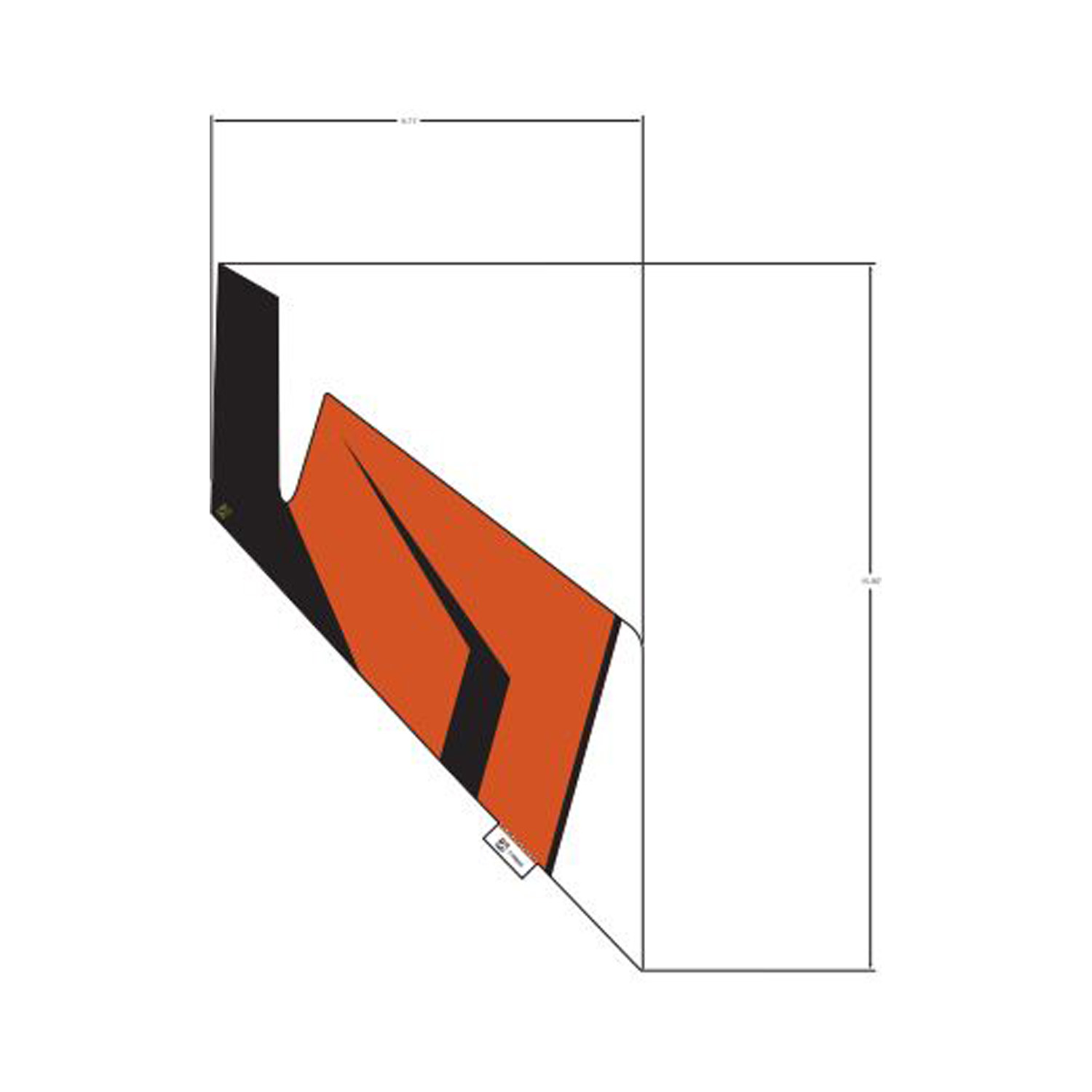 DECAL-FR.FNDR TOP RH