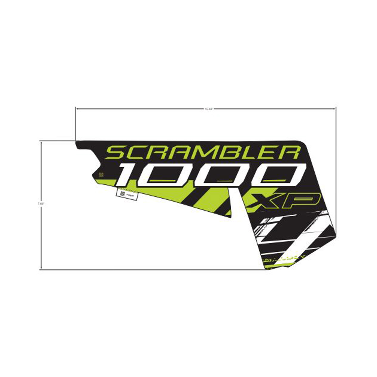 DECAL-SIDE 1000XP RH
