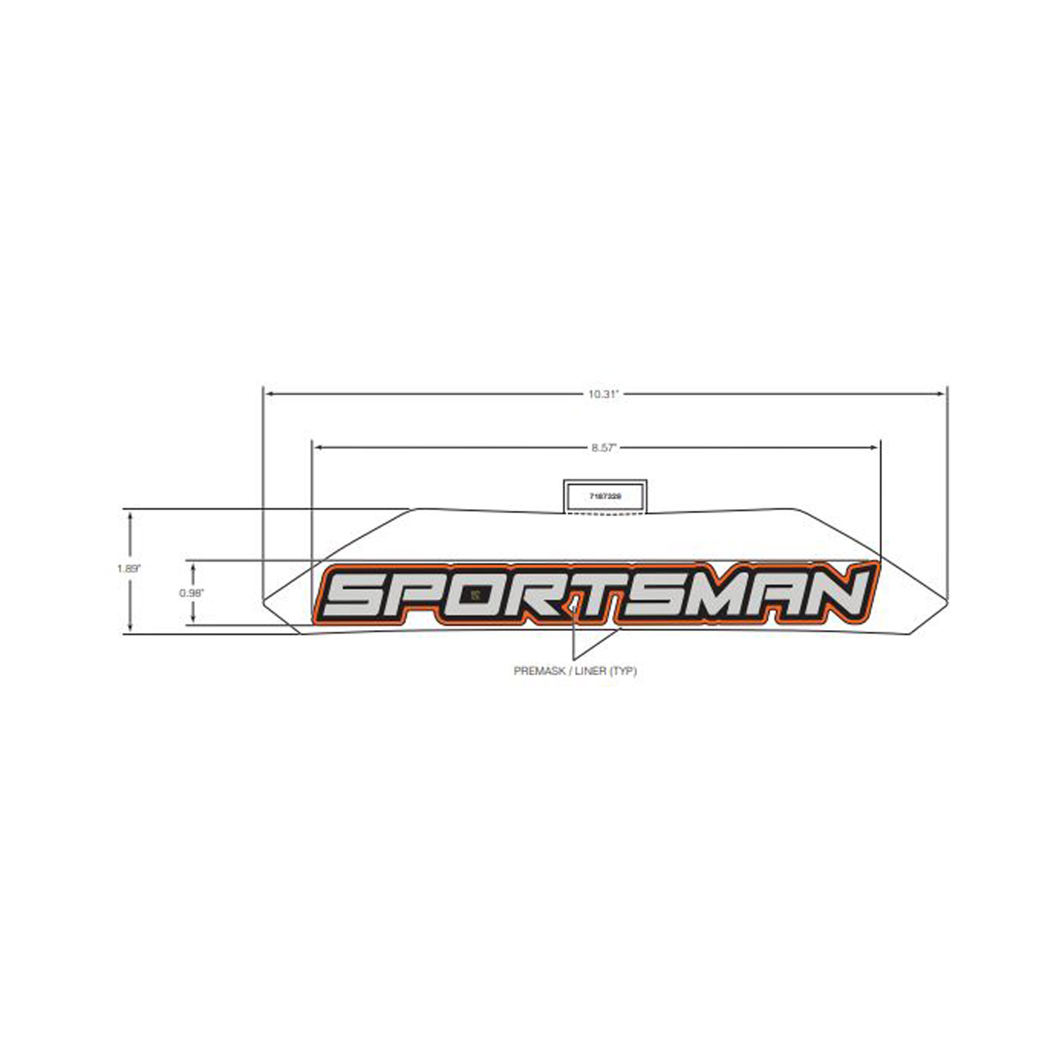 DECAL-SPORTSMAN