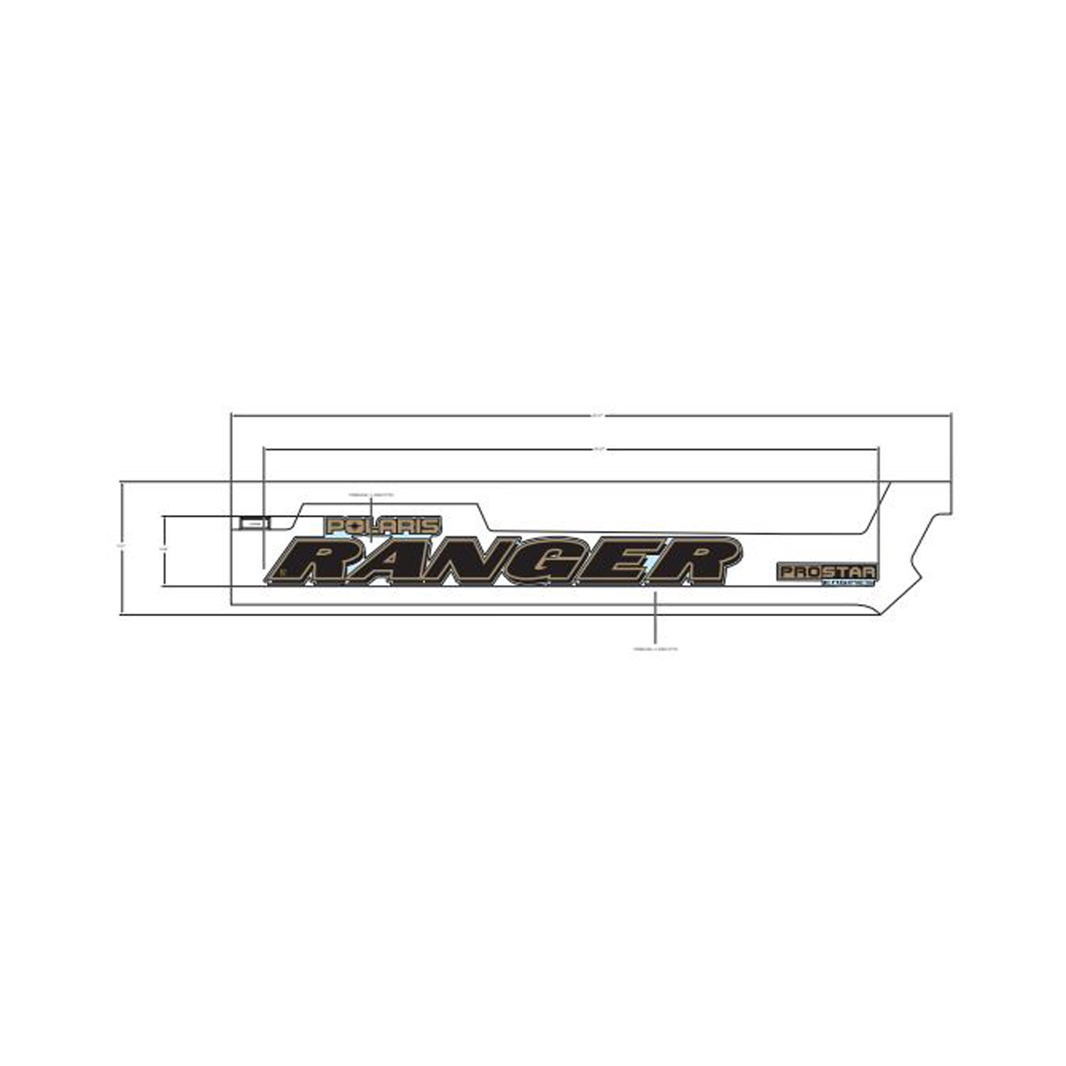 DECAL-BOX SIDE RGR LH