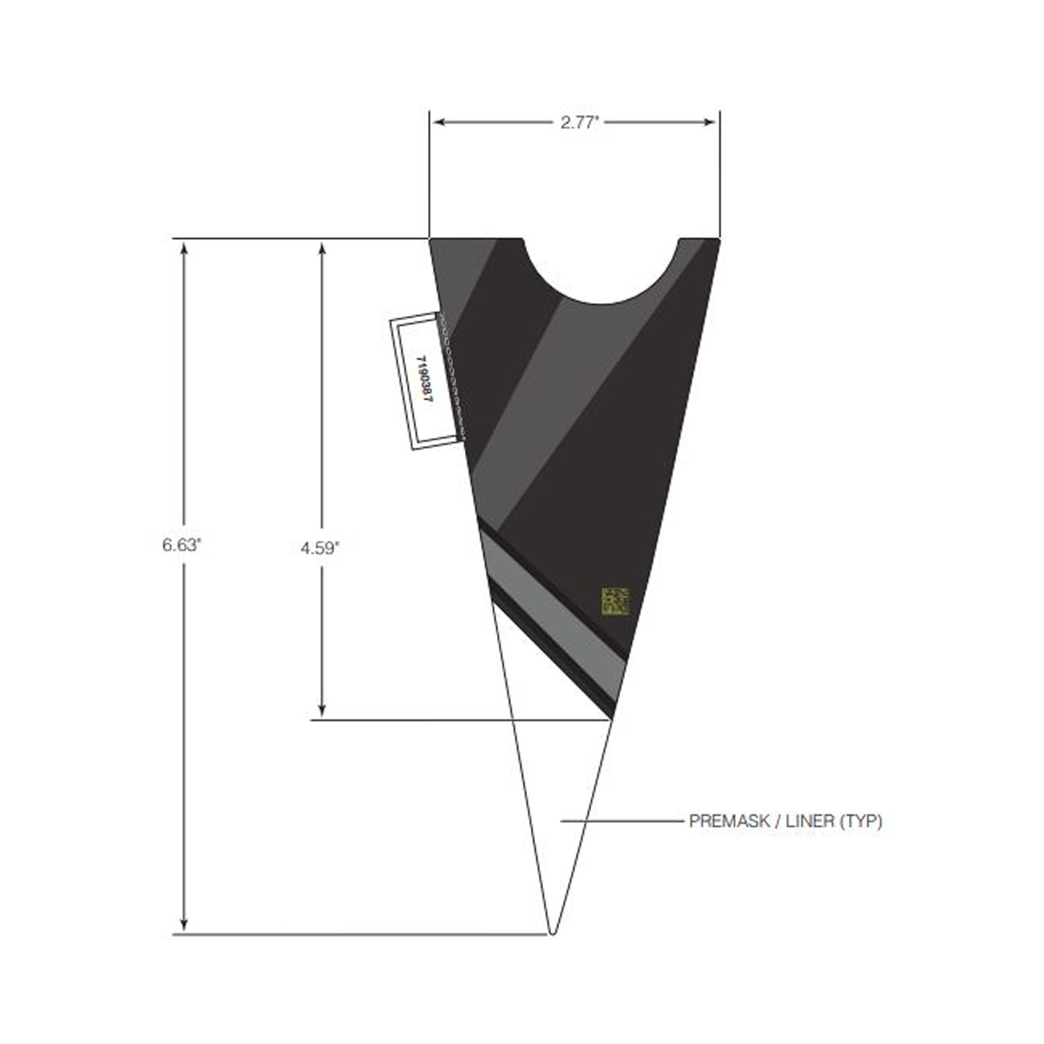 DECAL-SIDE PANEL LOWER REAR LH