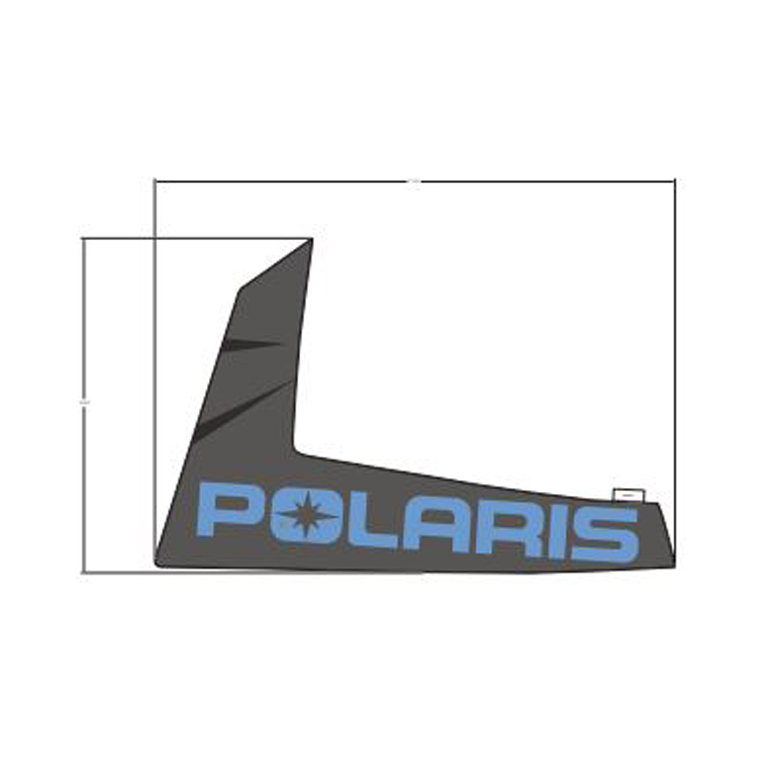 DECAL-SIDE PANEL POLARIS RH
