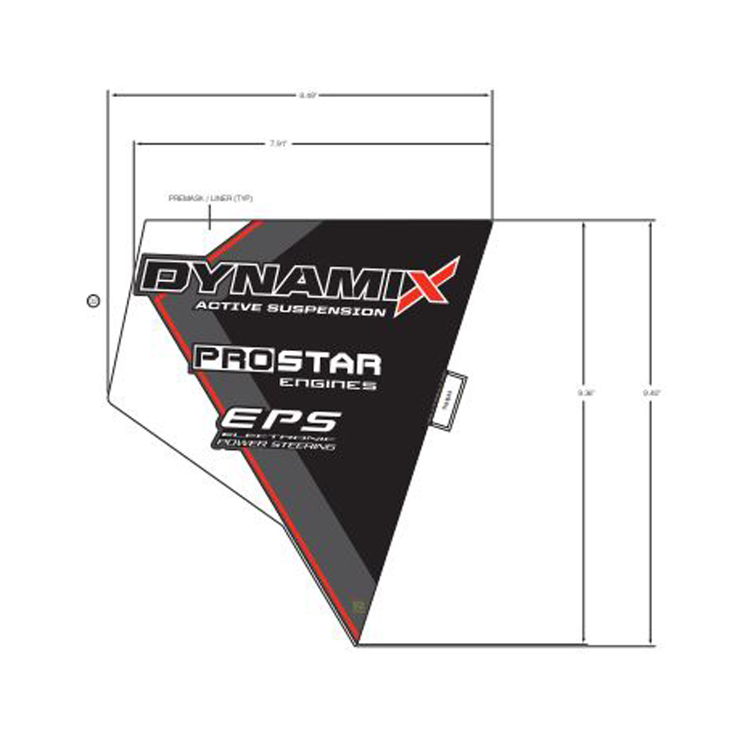 DECAL-FR.FNDR SIDE BTM RH