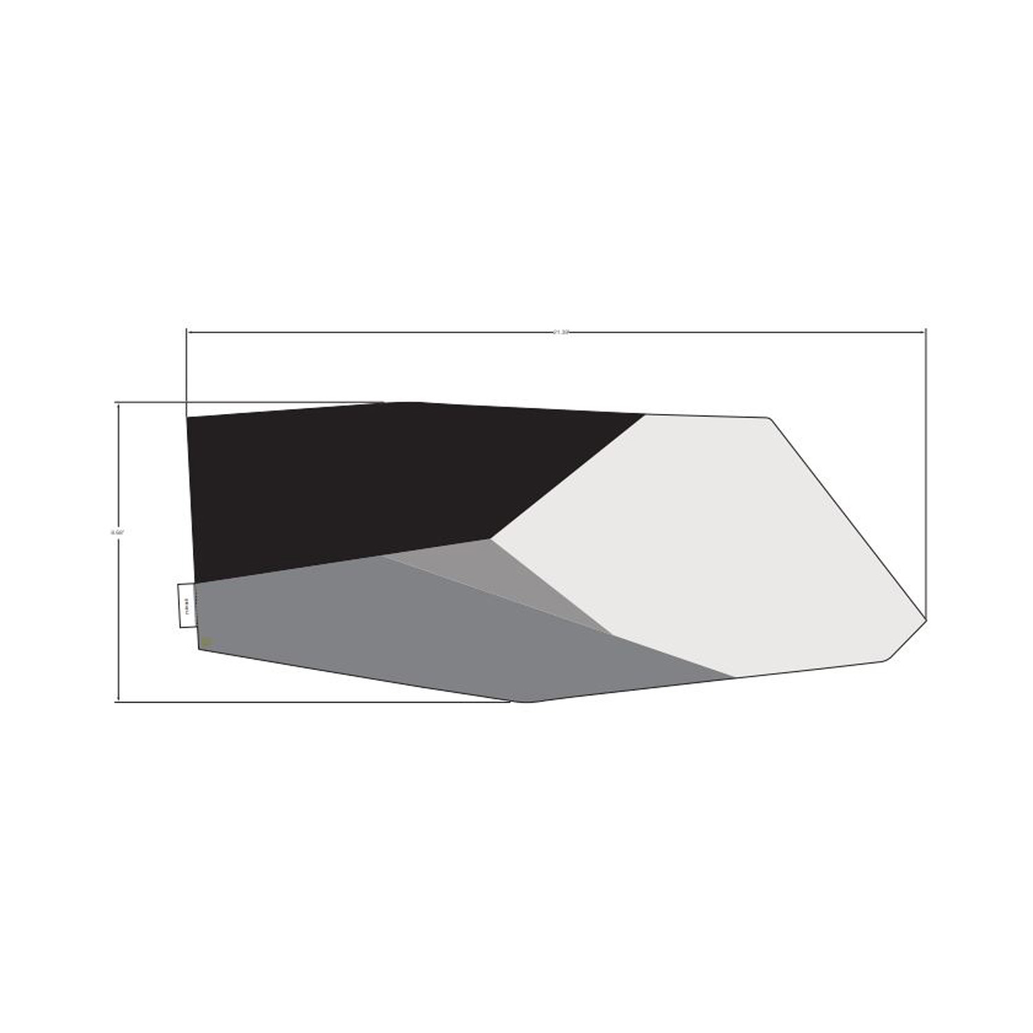 DECAL-DOOR RR MID LH