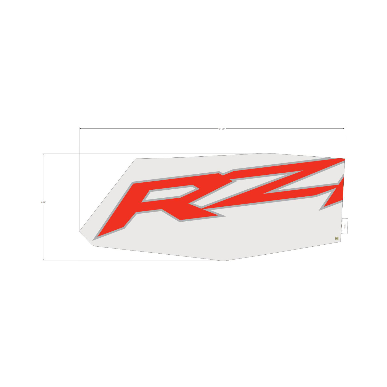 DECAL-DOOR RR MID LH