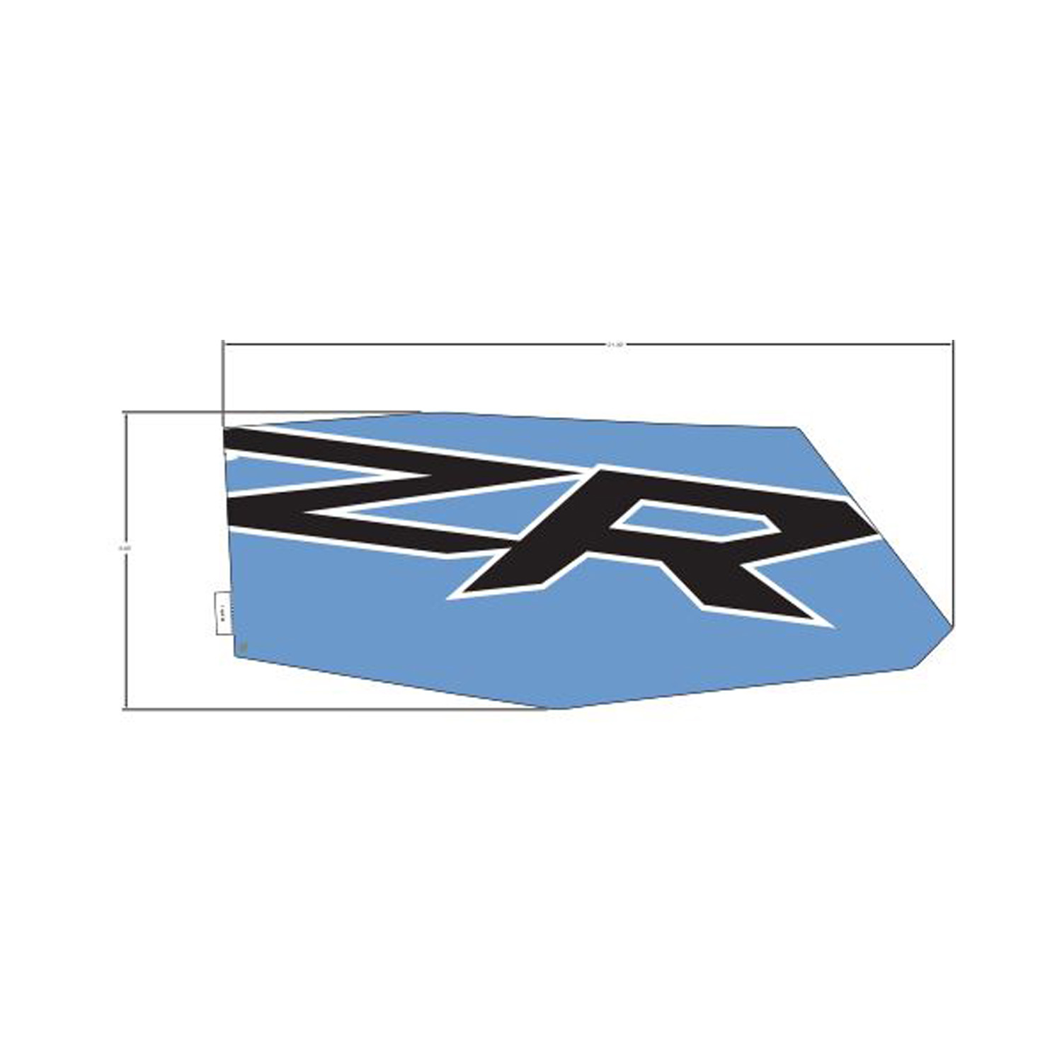 DECAL-DOOR RR MID RH