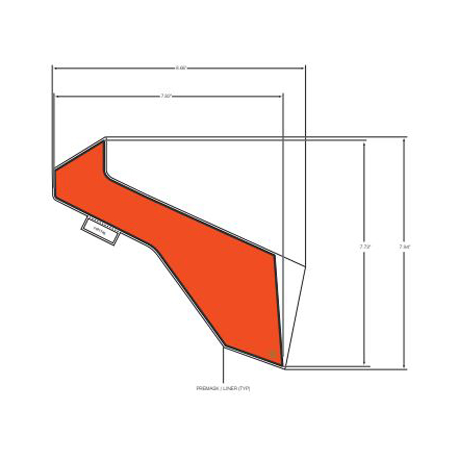 DECAL-FR.FNDR SIDE BTM RH