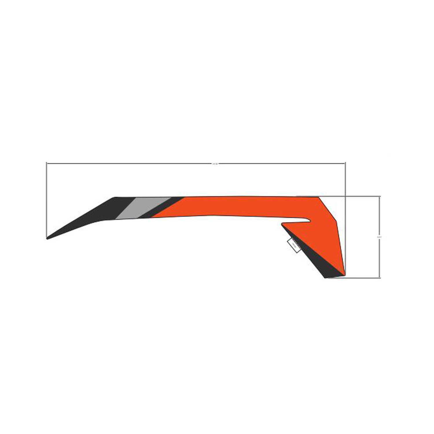 DECAL-DOOR LWR UPR RH