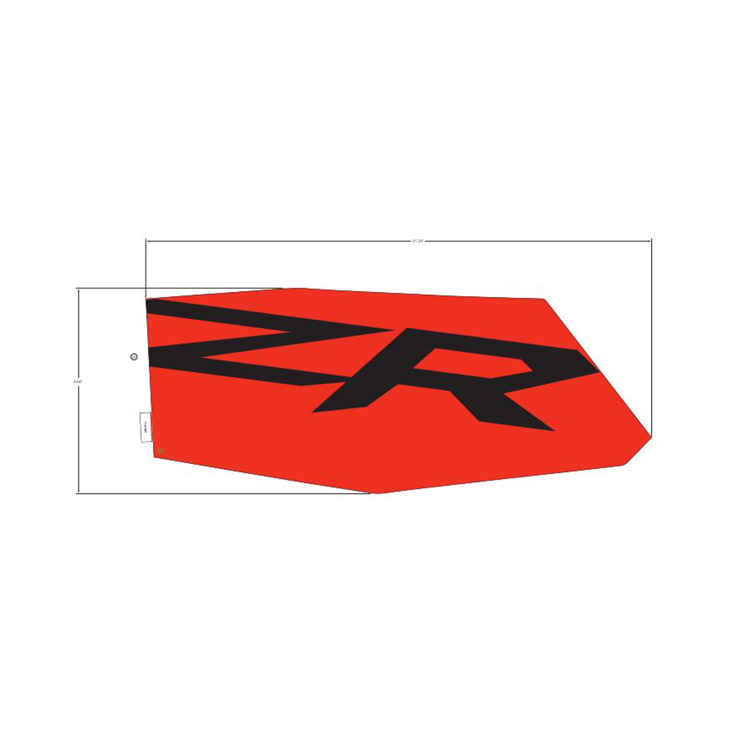 DECAL-DOOR RR MID RH
