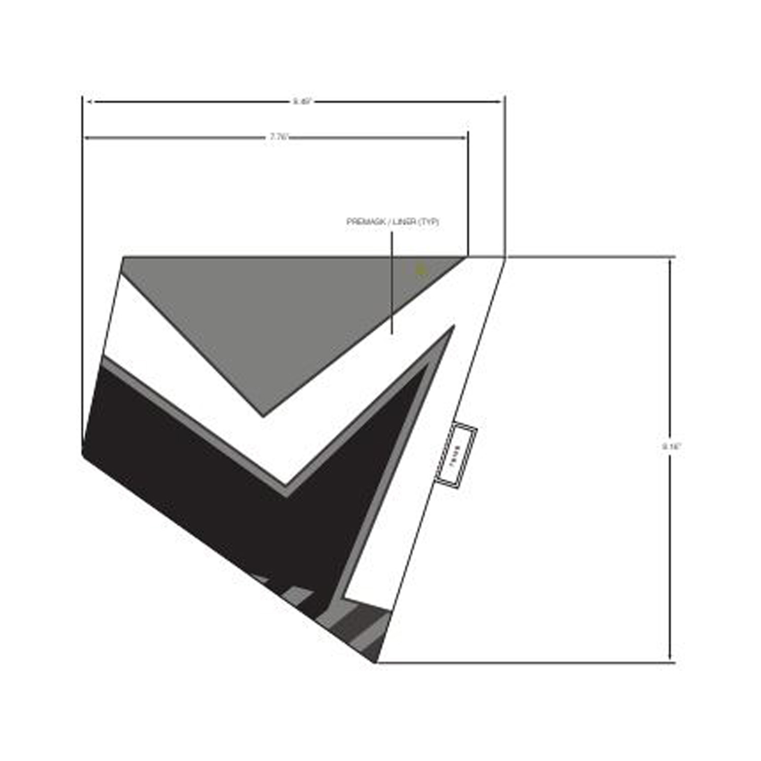 DECAL-FR.FNDR SIDE MID RH