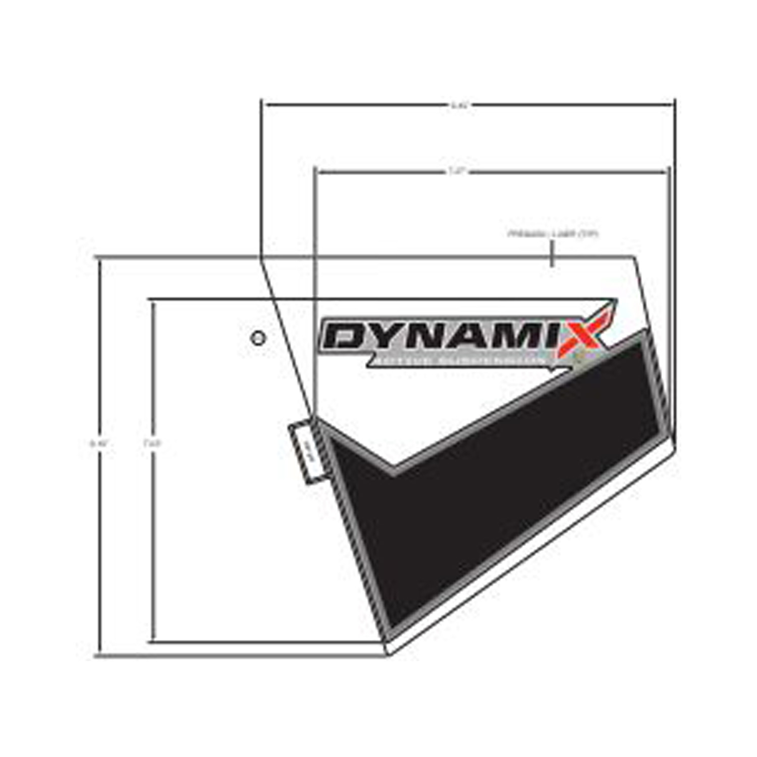 DECAL-FR.FNDR SIDE MID LH