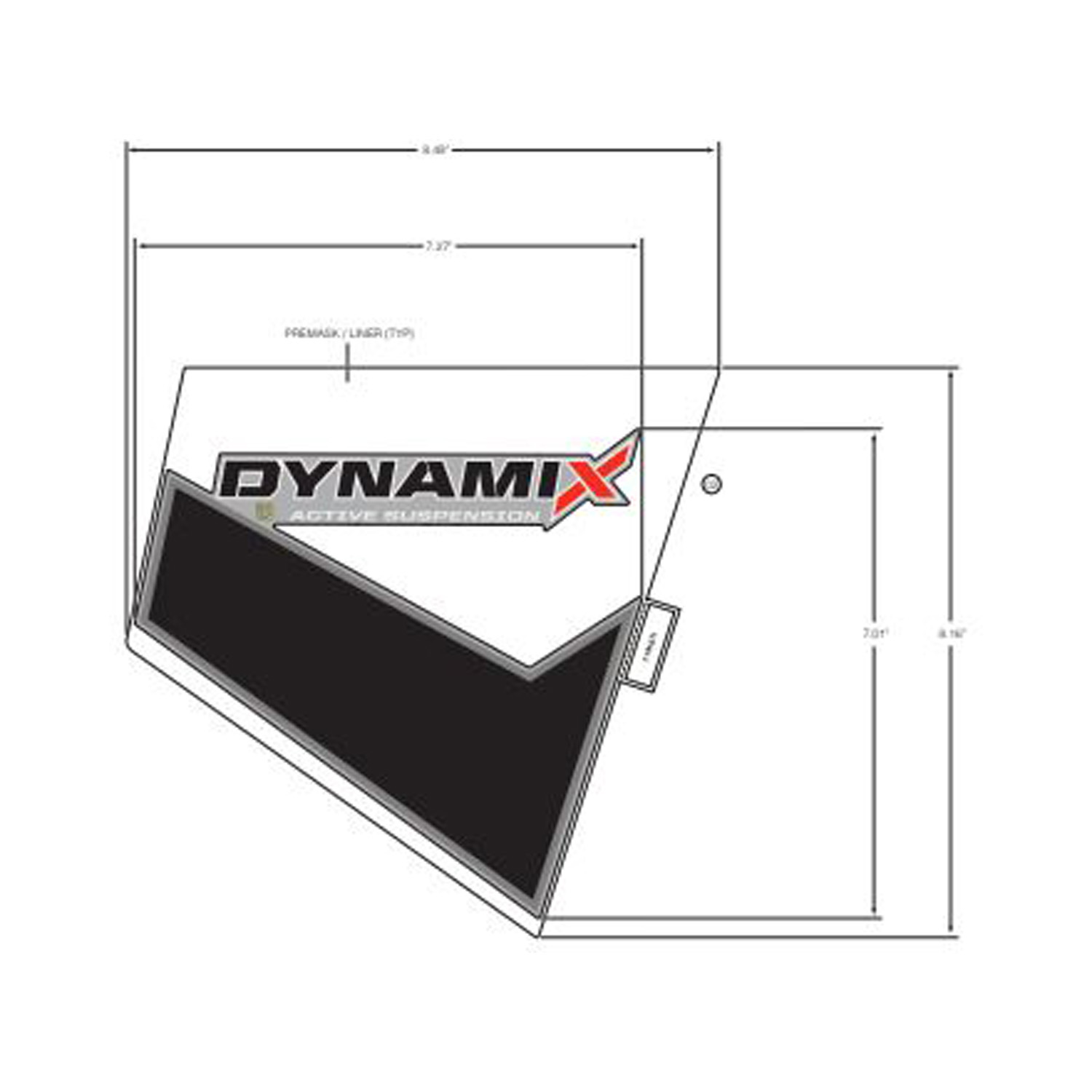 DECAL-FR.FNDR SIDE MID RH