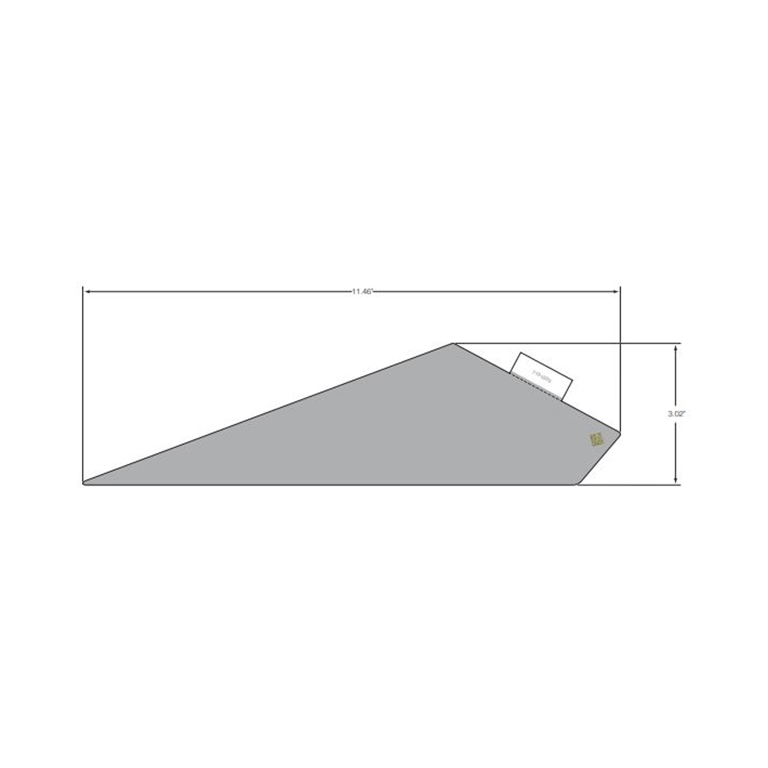 DECAL-RR.DOOR LWR MID RH