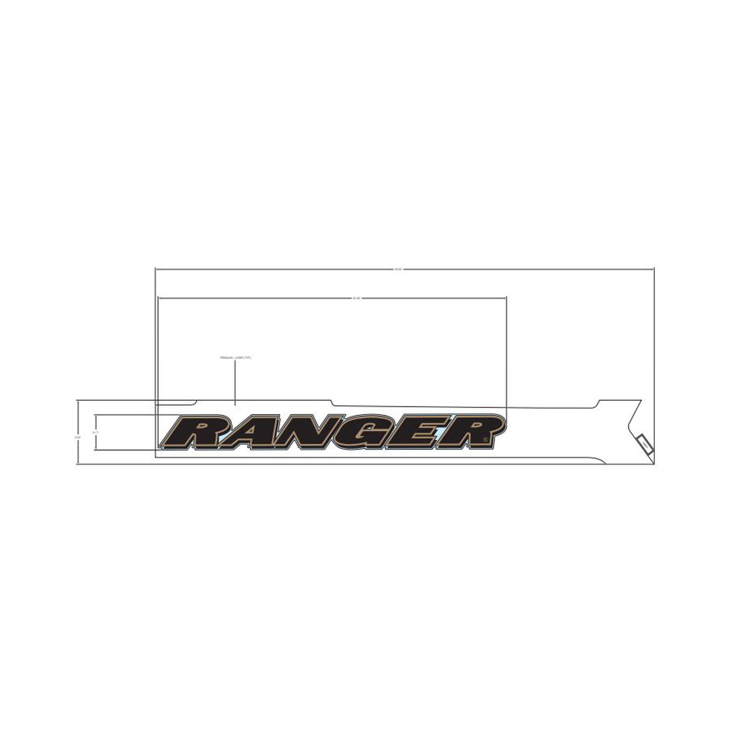 DECAL-BOX SIDE RGR LH