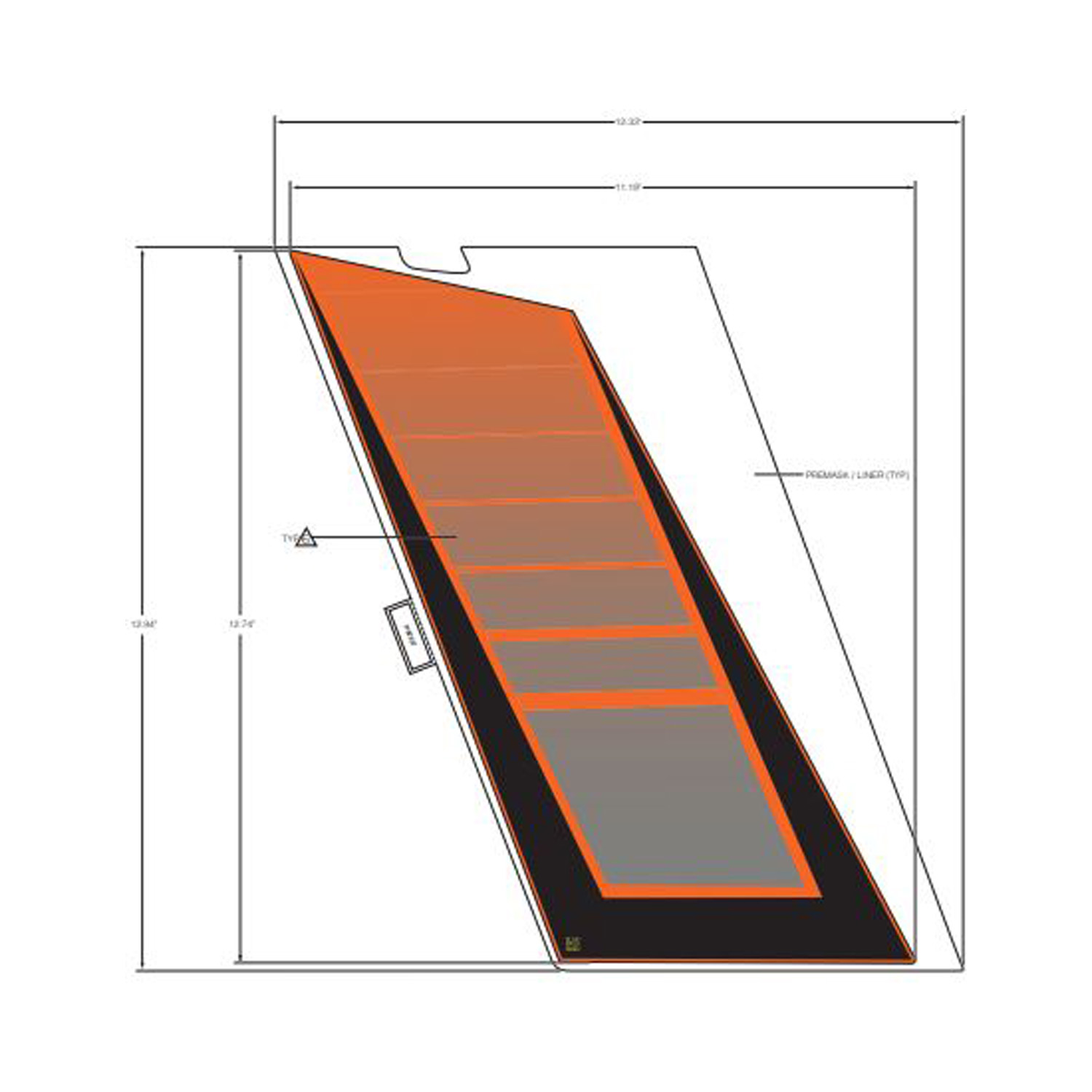 DECAL-RR.FNDR TOP RH