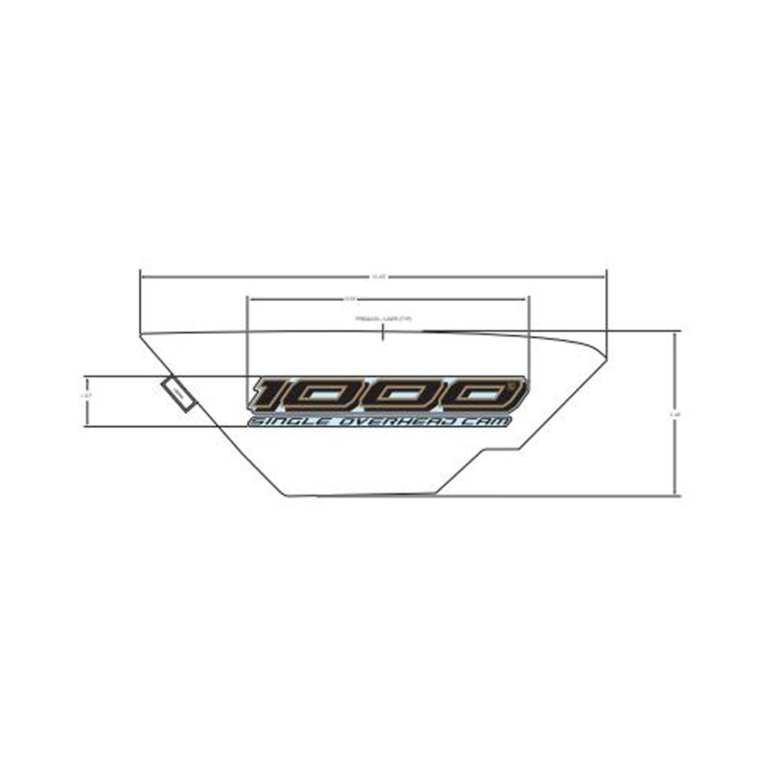 DECAL-FR.FNDR SIDE 1000 RH