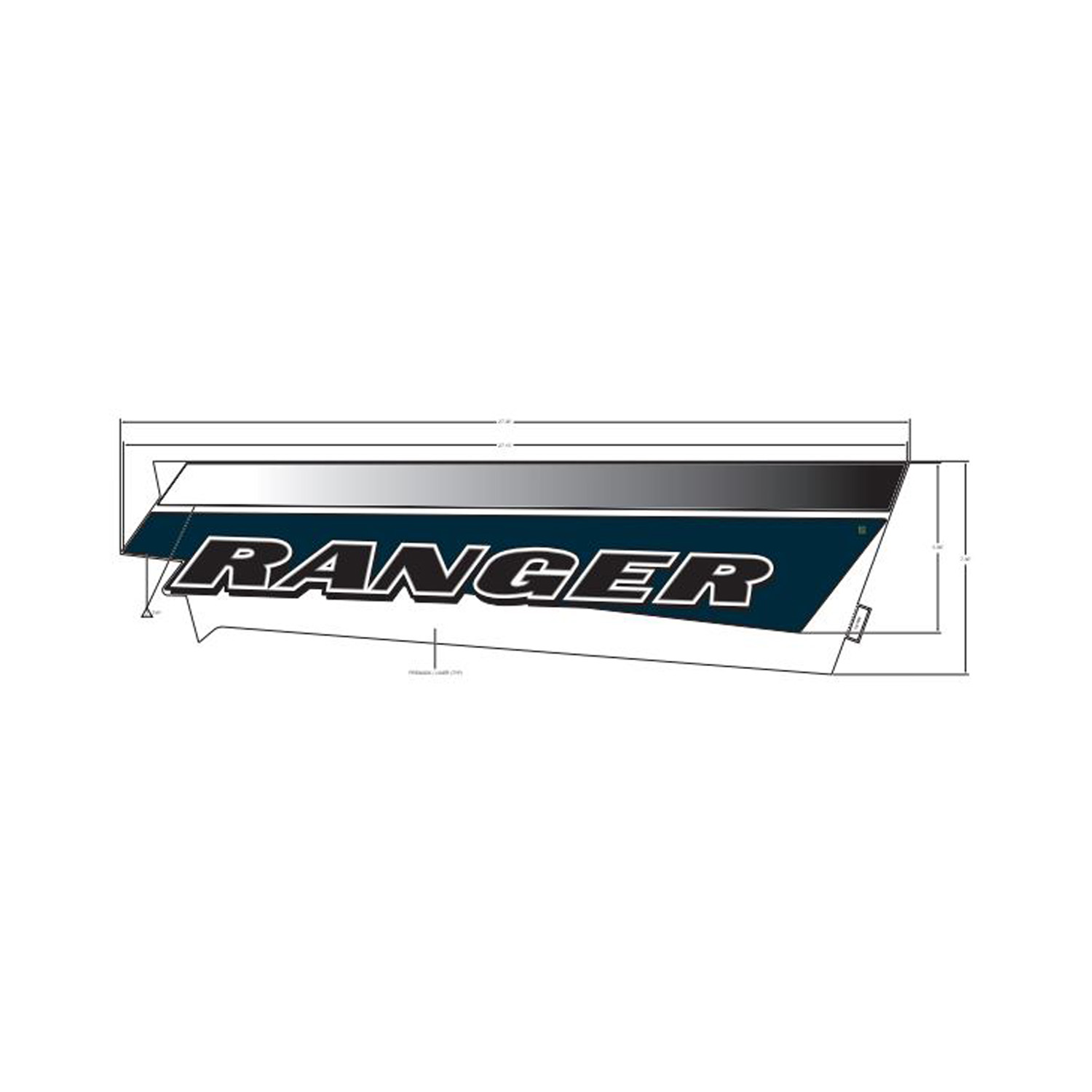 DECAL-BOX SIDE RGR RH