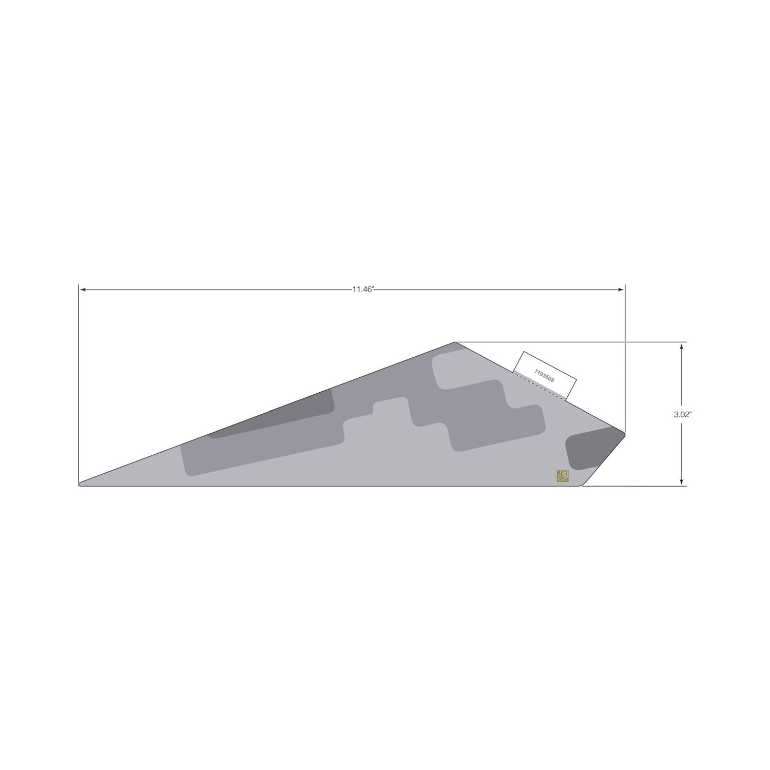 DECAL-RR.DOOR LWR RH