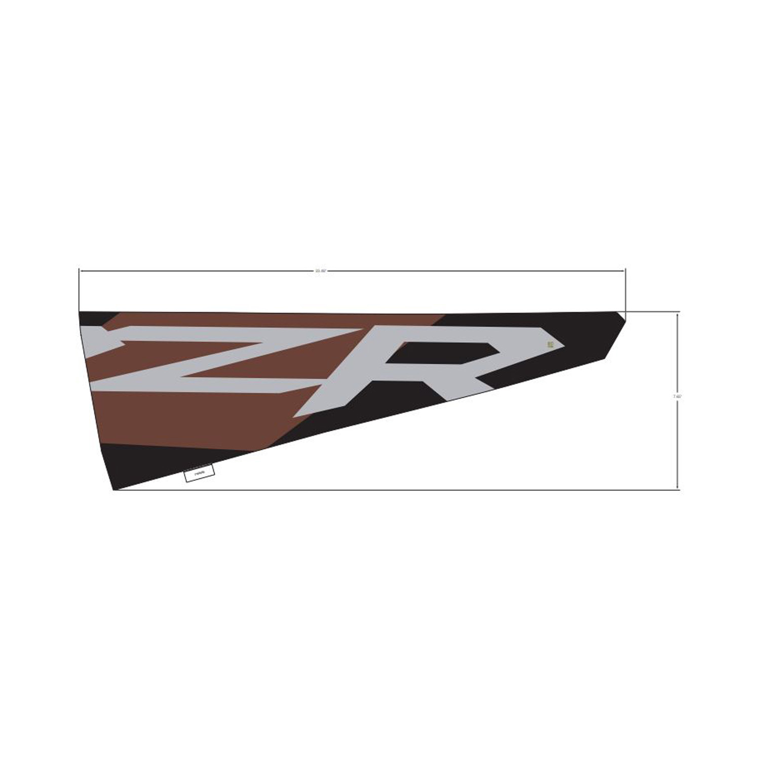 DECAL-DOOR UPR MID RH