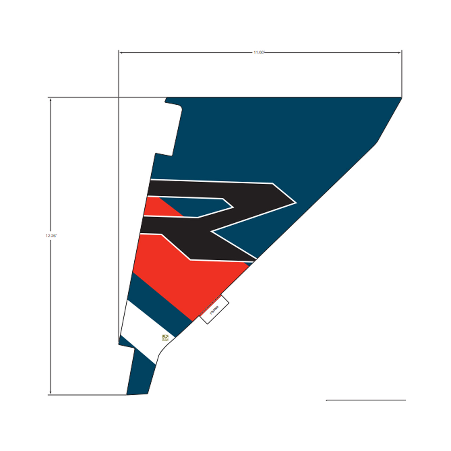 DECAL-COVER BOLSTER LH