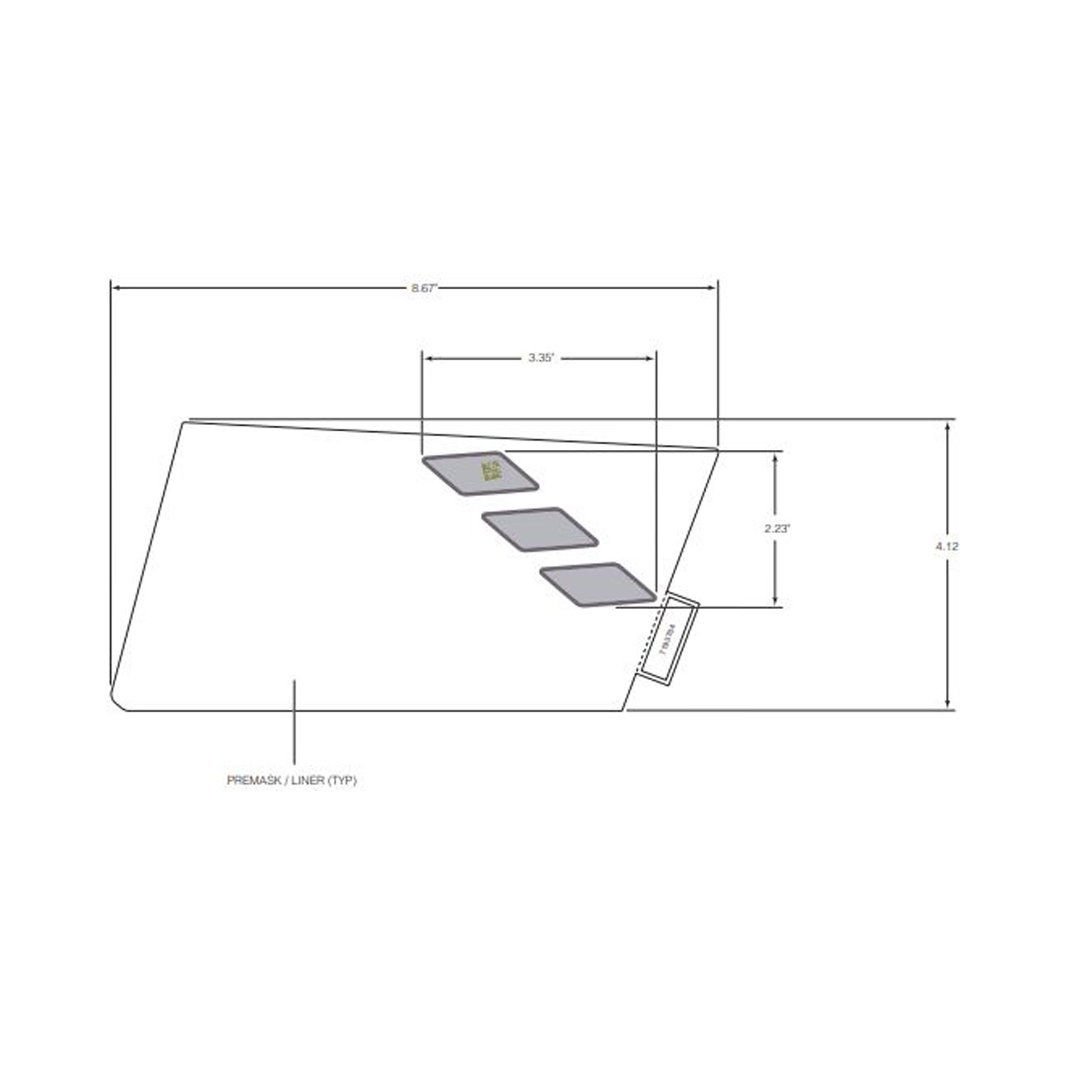 DECAL-FR.FNDR SIDE MID RH