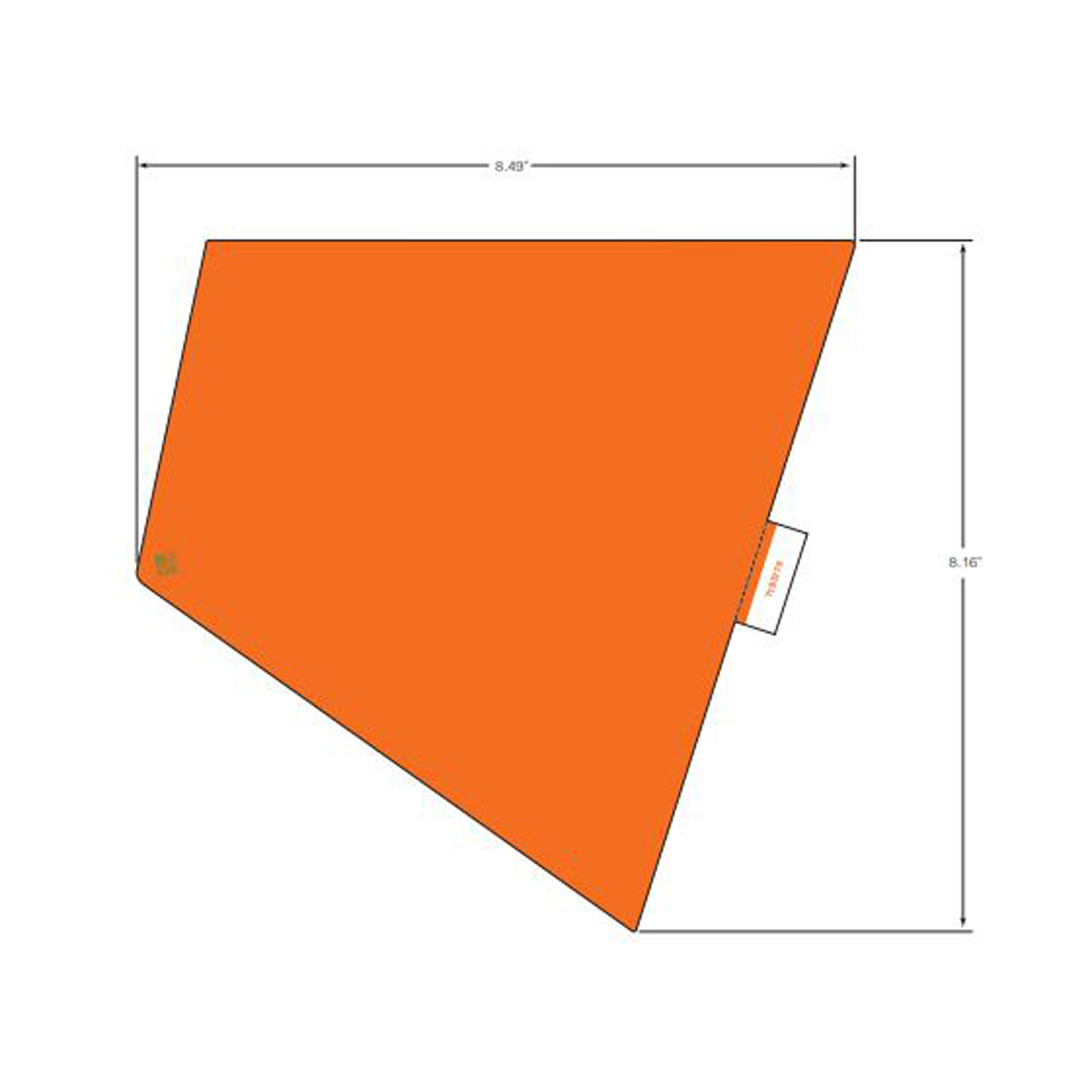 DECAL-FR.FNDR SIDE MID RH