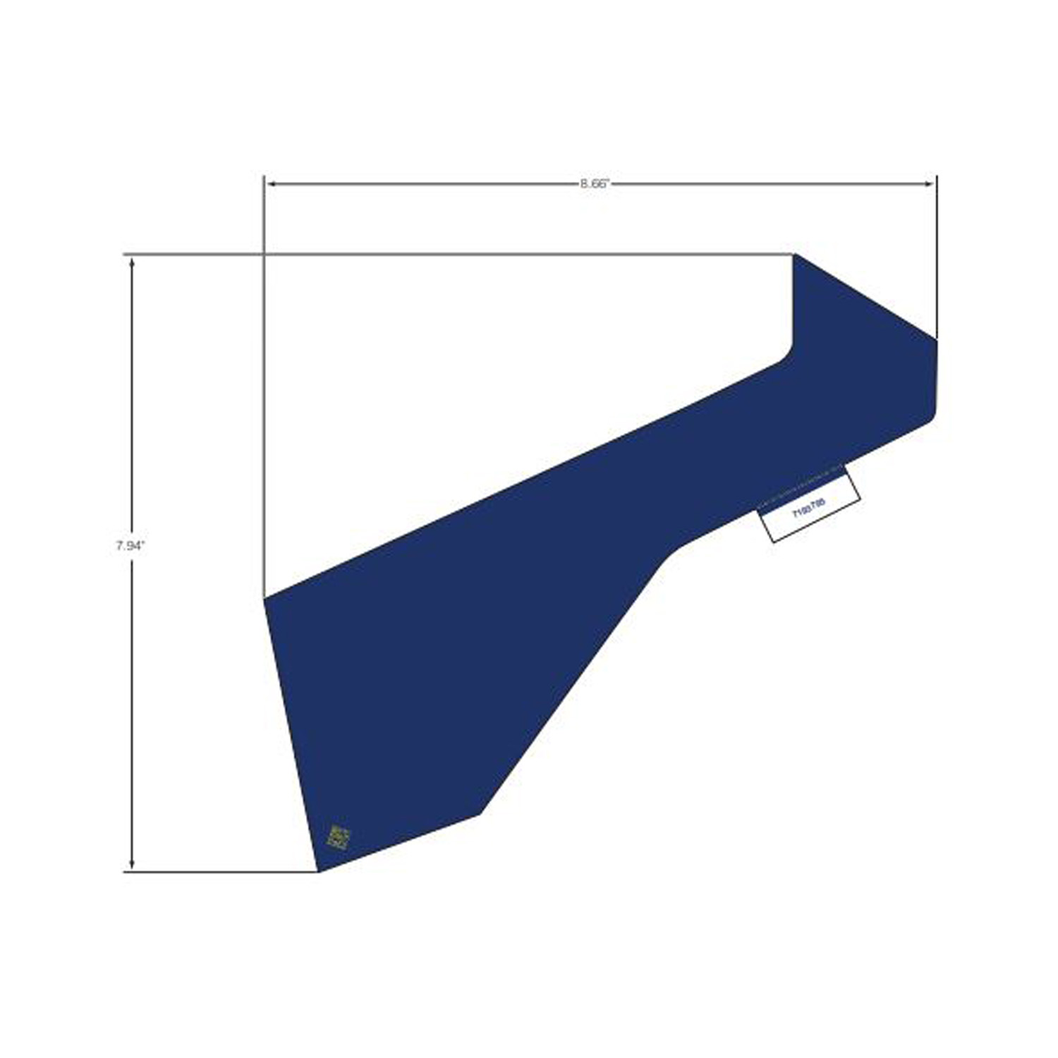 DECAL-FR.FNDR SIDE LWR LH