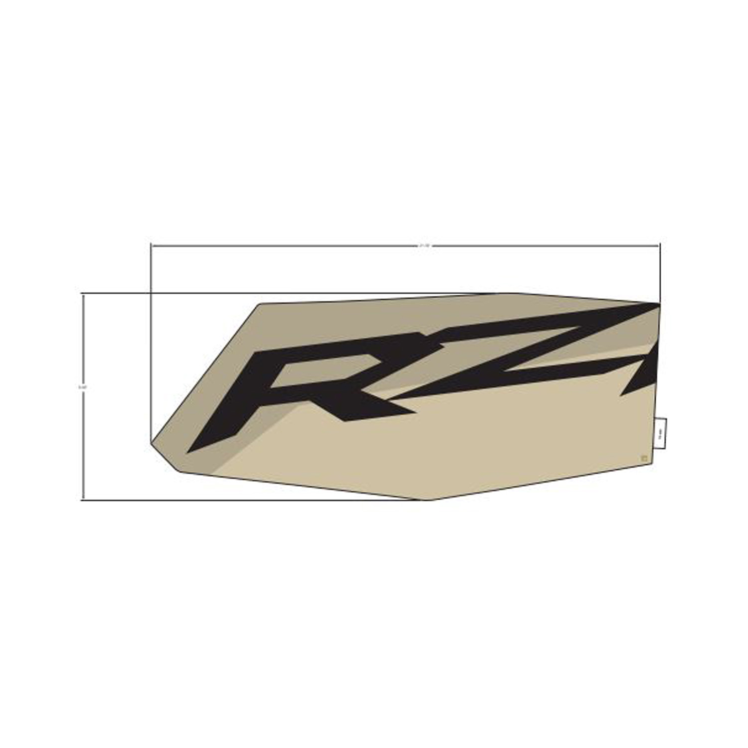 DECAL-DOOR RR MID LH