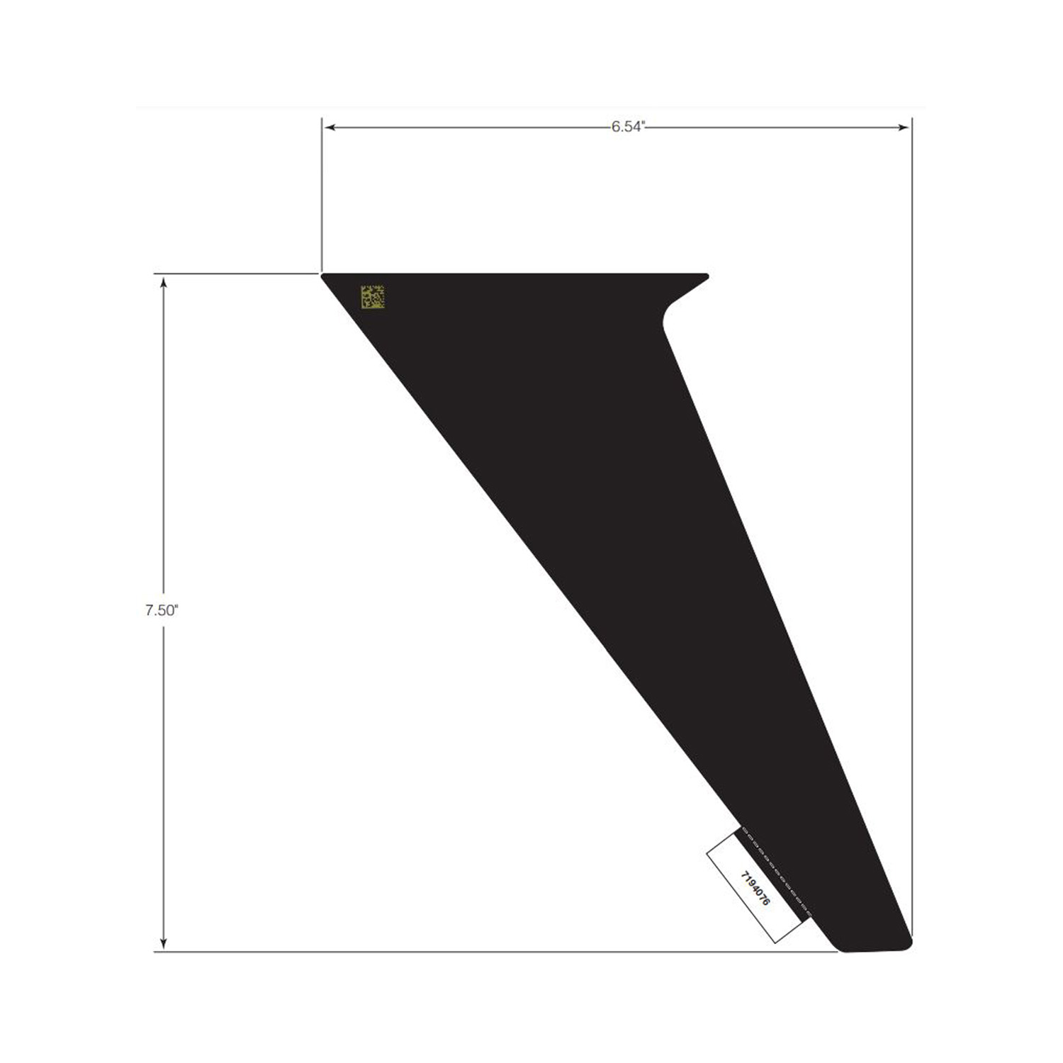 DECAL-DOOR RR FRT RH