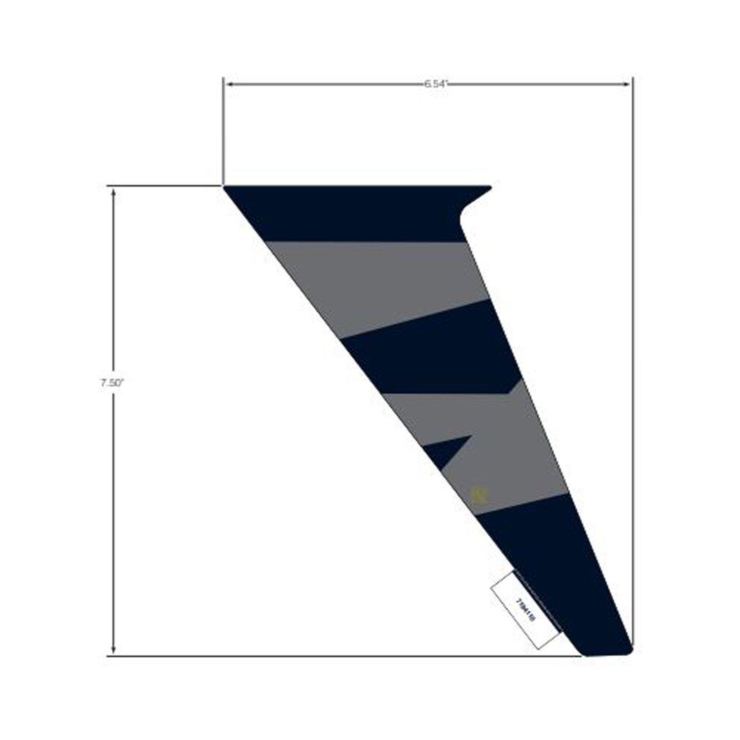 DECAL-DOOR RR FRT RH