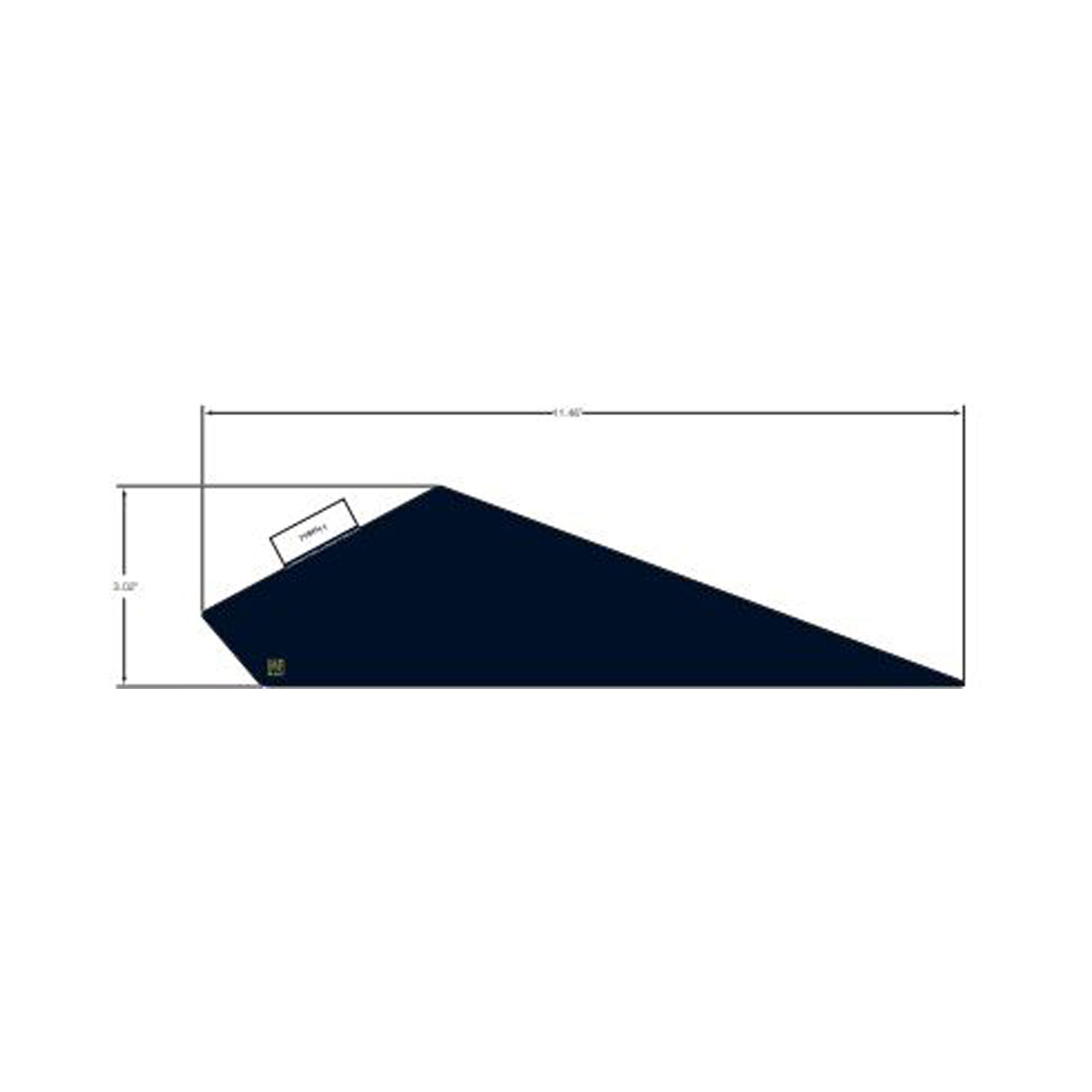 DECAL-RR.DOOR LWR MID LH